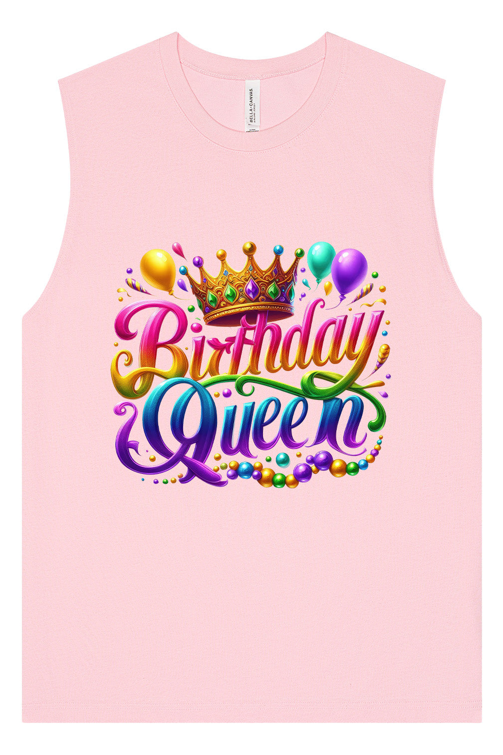 Gorgeous Birthday Queen Muscle Tank