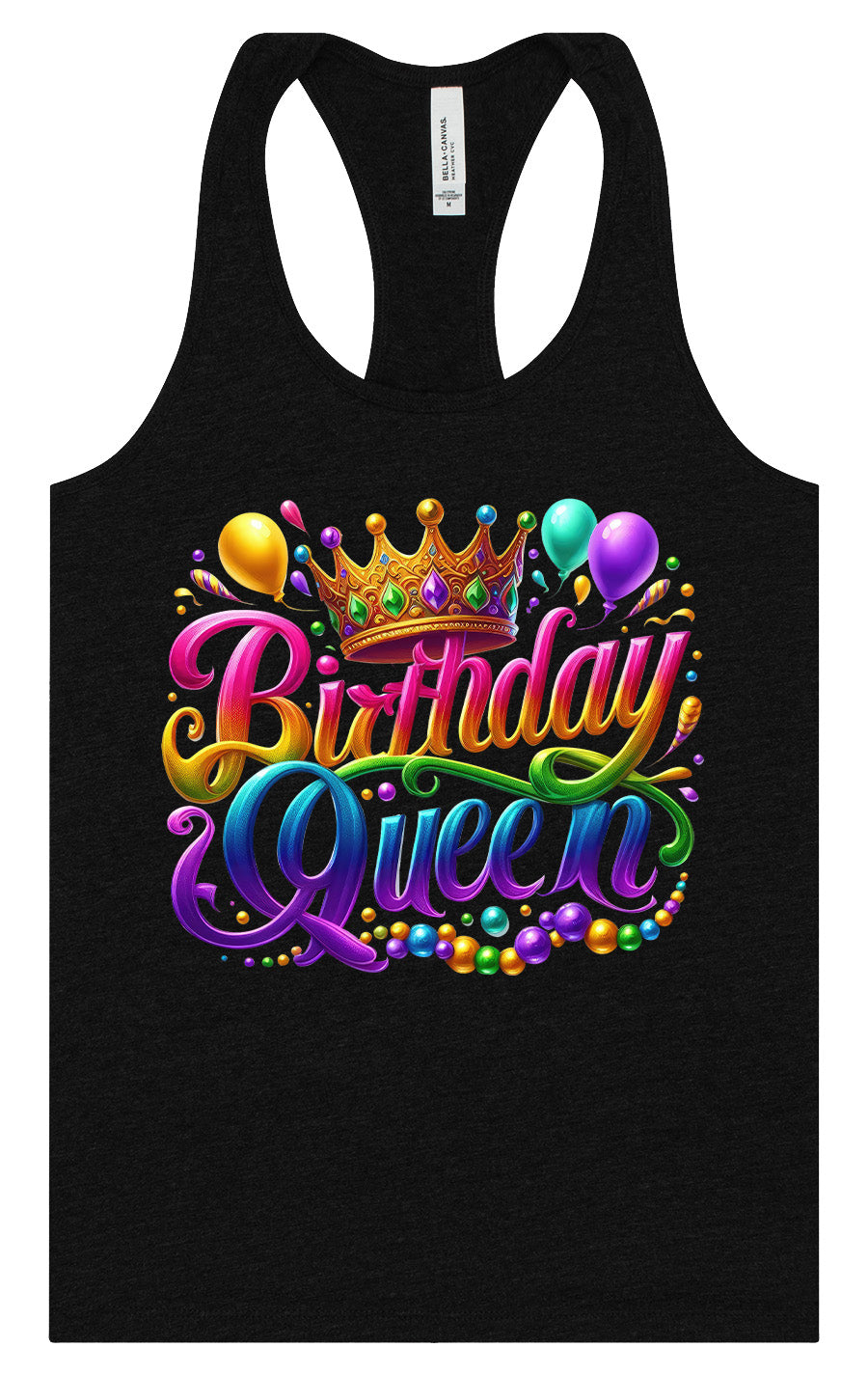 Gorgeous Birthday Queen Women's Racerback Tank