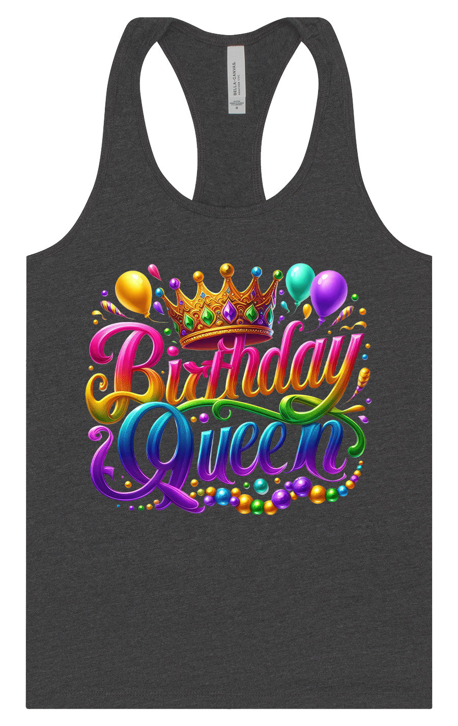 Gorgeous Birthday Queen Women's Racerback Tank