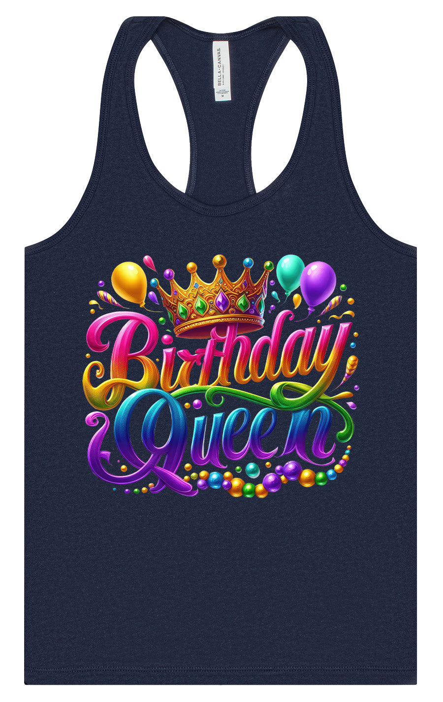 Gorgeous Birthday Queen Women's Racerback Tank