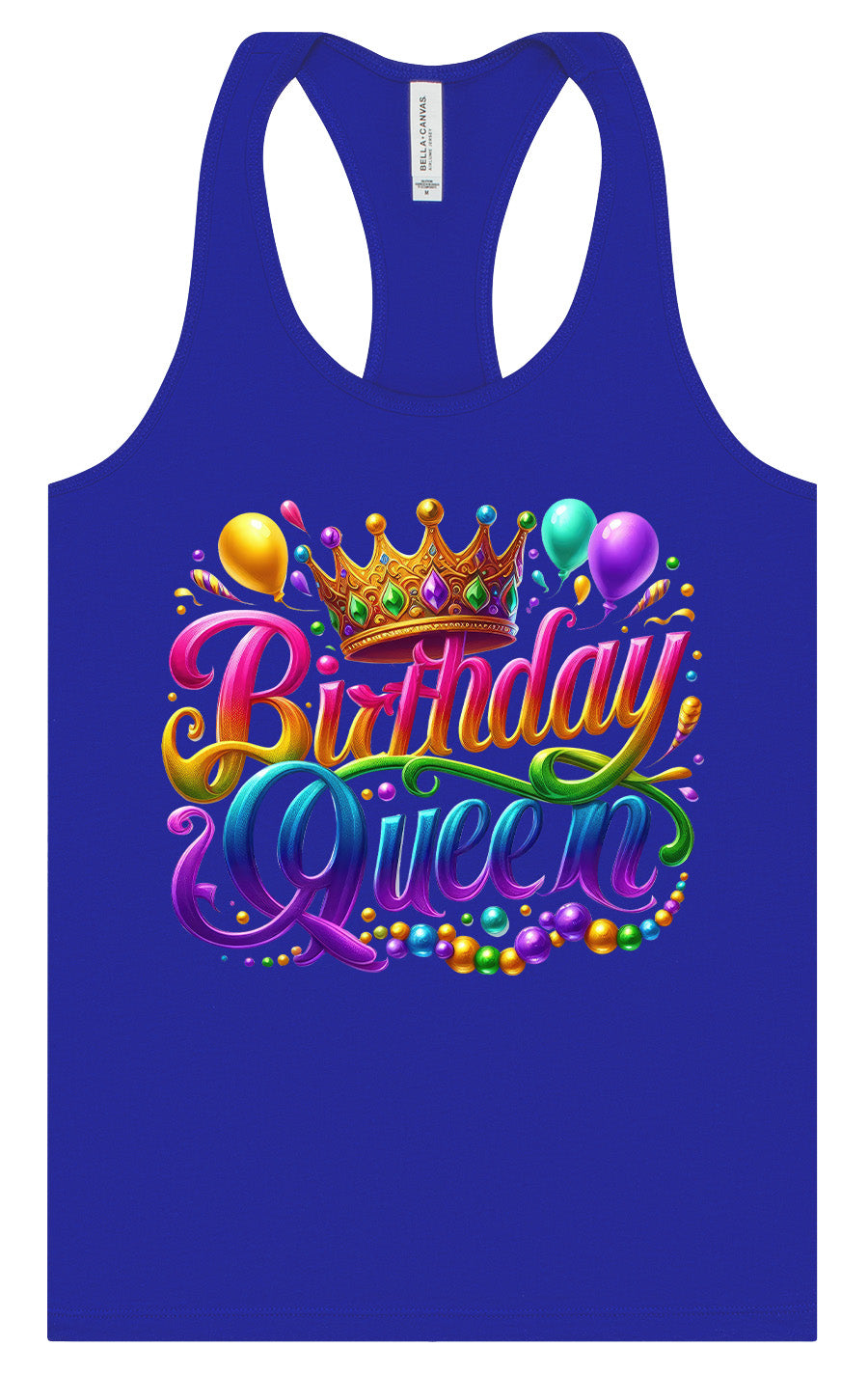 Gorgeous Birthday Queen Women's Racerback Tank