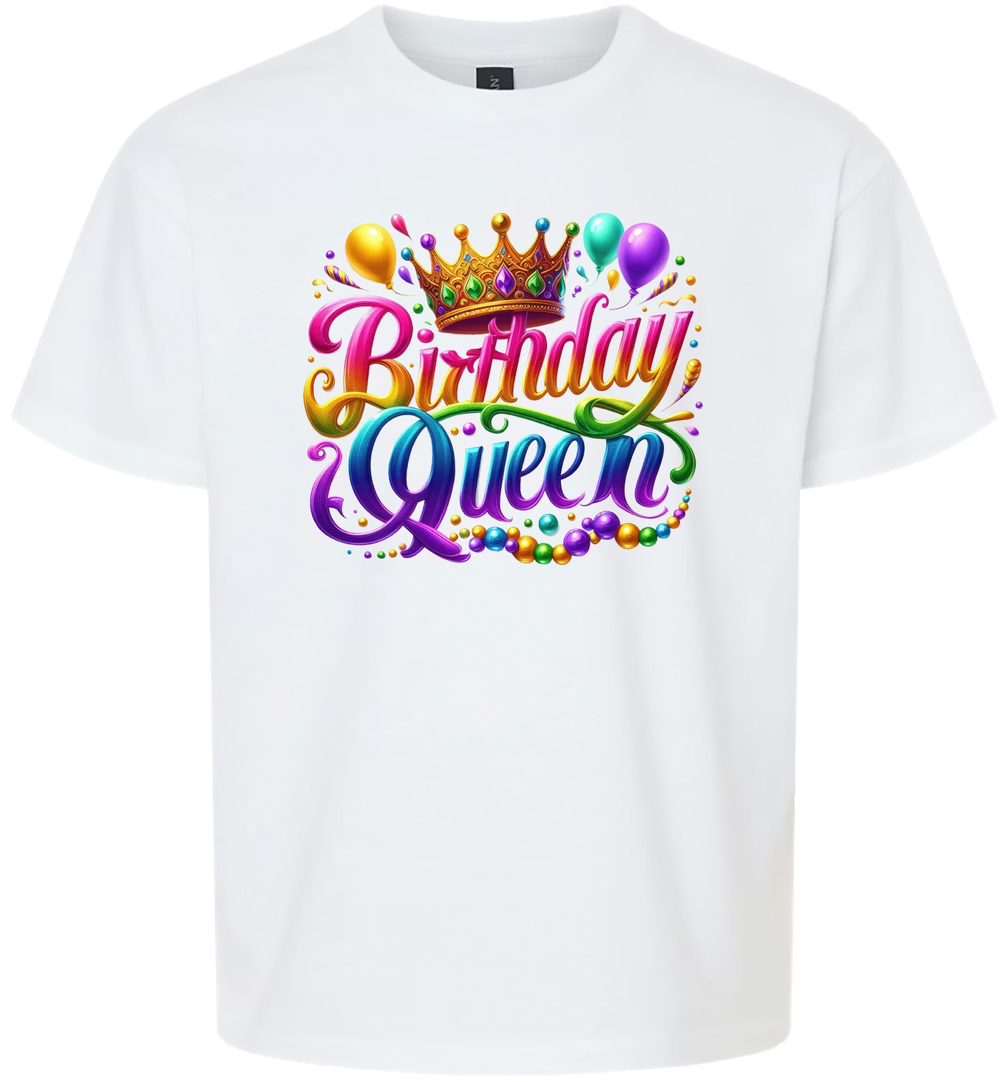 Gorgeous Birthday Queen Children's Gildan Soft Shirt