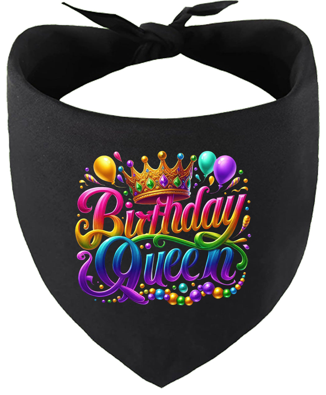 Gorgeous Birthday Queen Pet Bandana