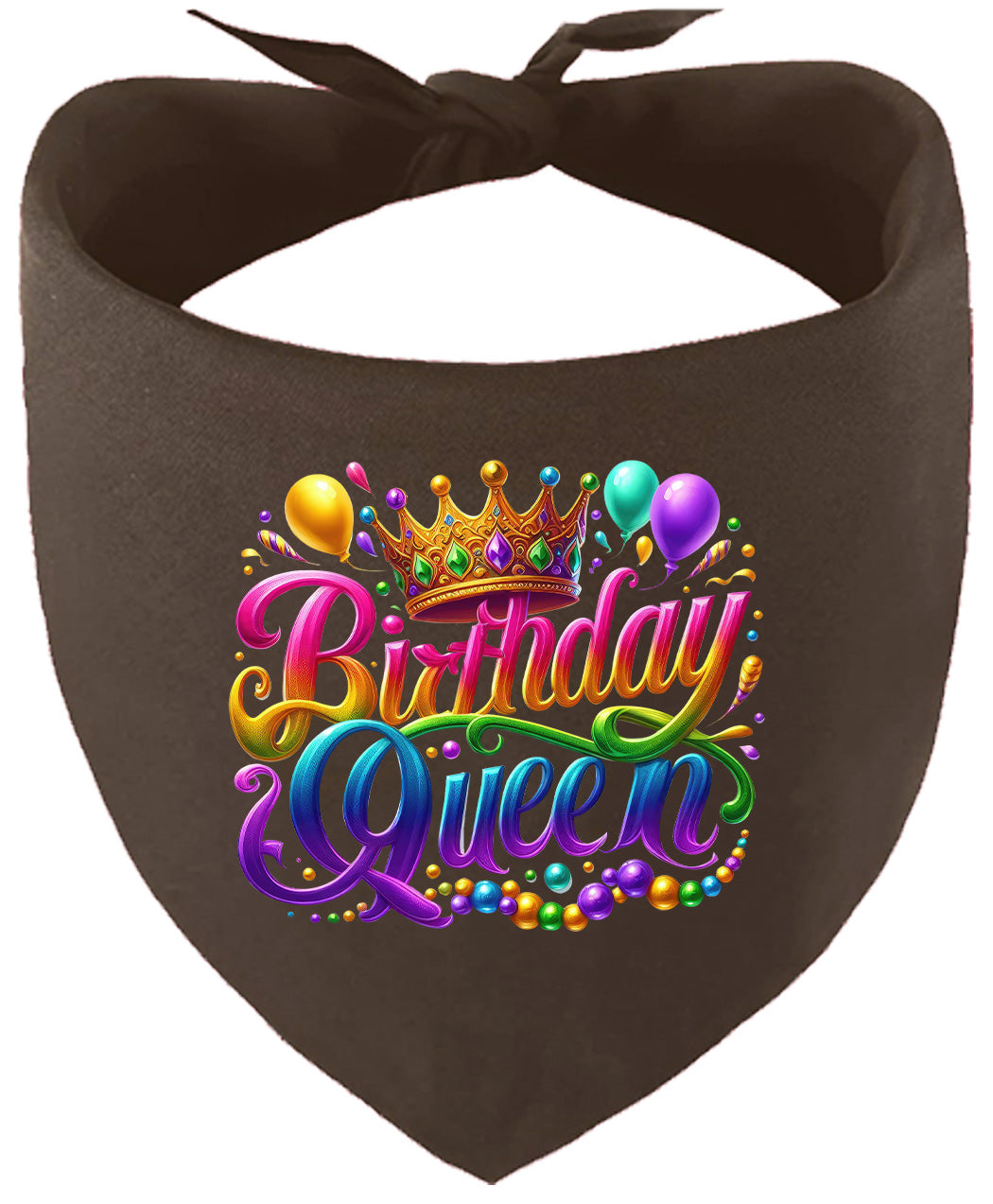 Gorgeous Birthday Queen Pet Bandana