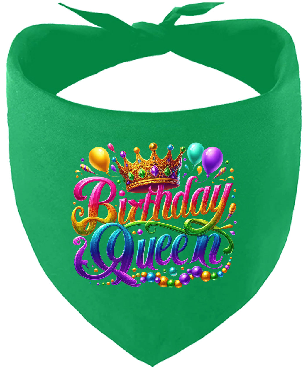 Gorgeous Birthday Queen Pet Bandana