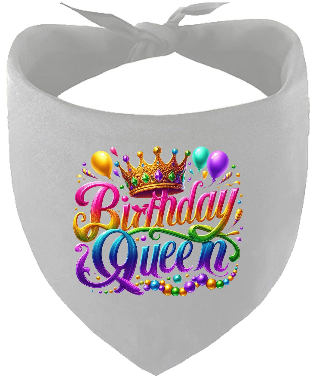 Gorgeous Birthday Queen Pet Bandana