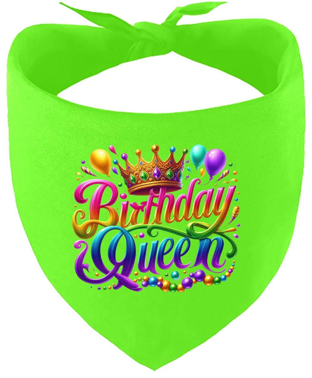 Gorgeous Birthday Queen Pet Bandana