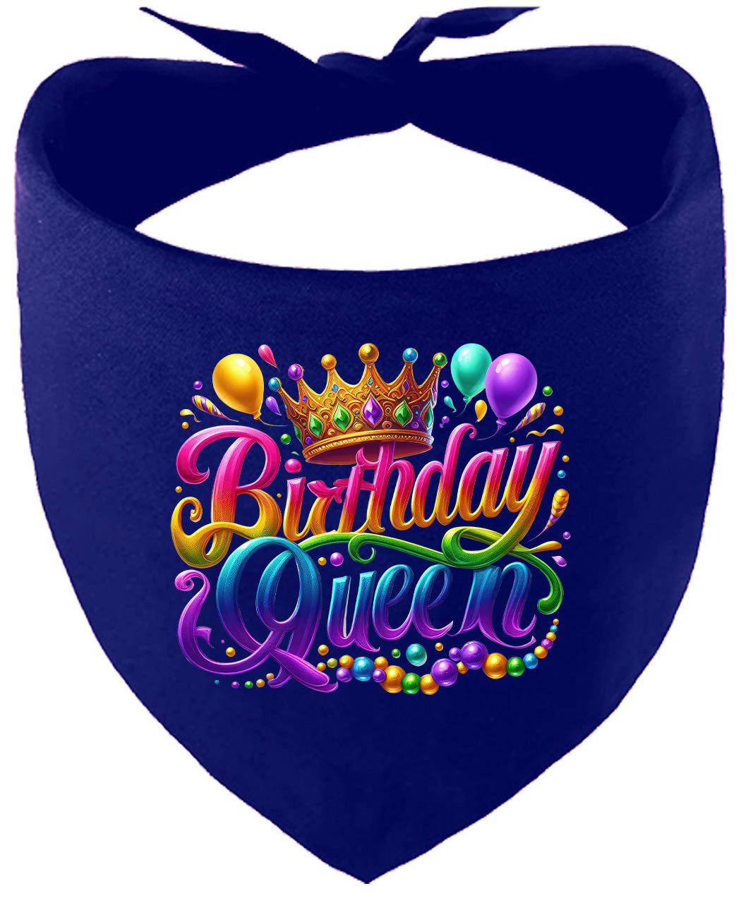 Gorgeous Birthday Queen Pet Bandana