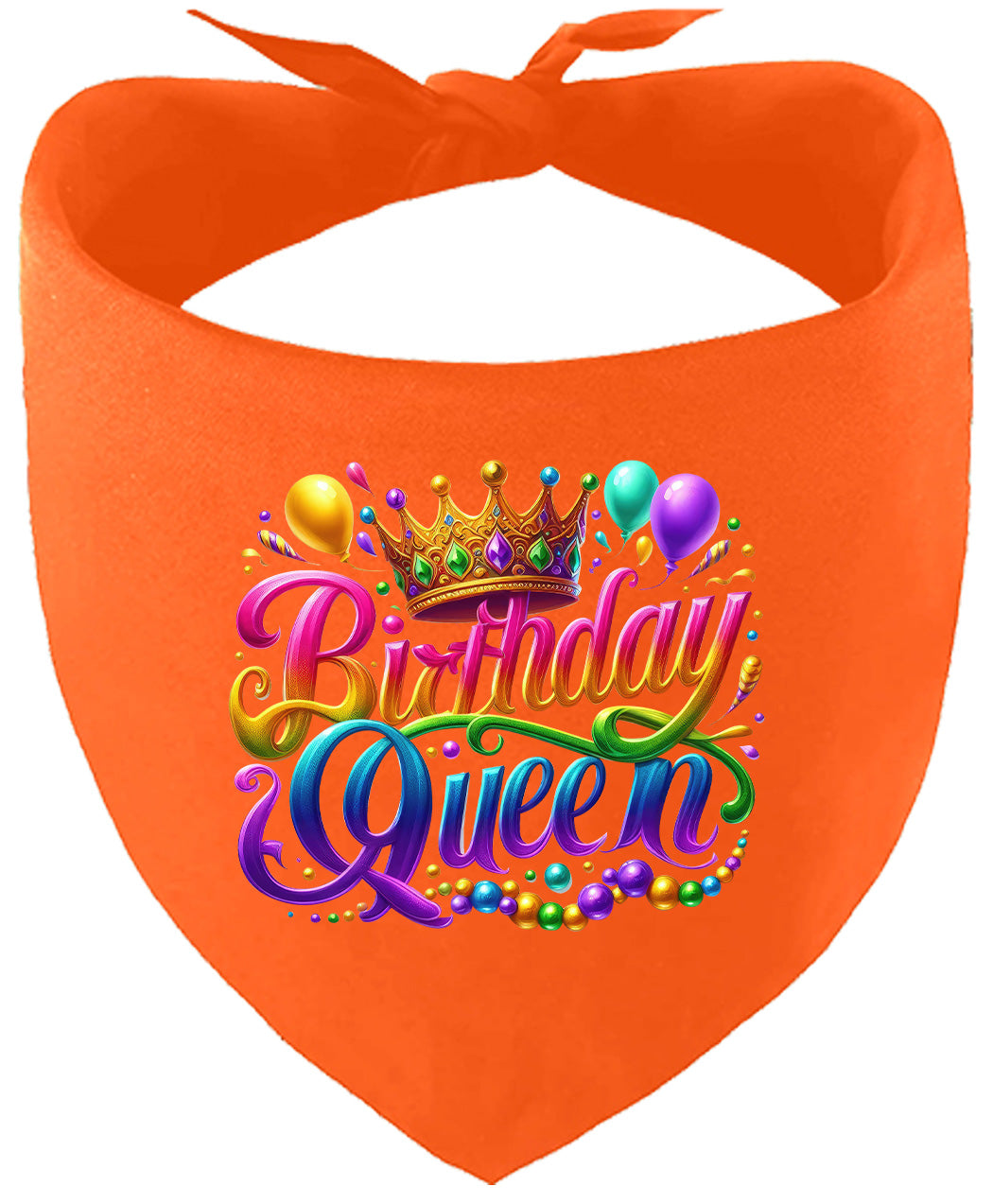 Gorgeous Birthday Queen Pet Bandana