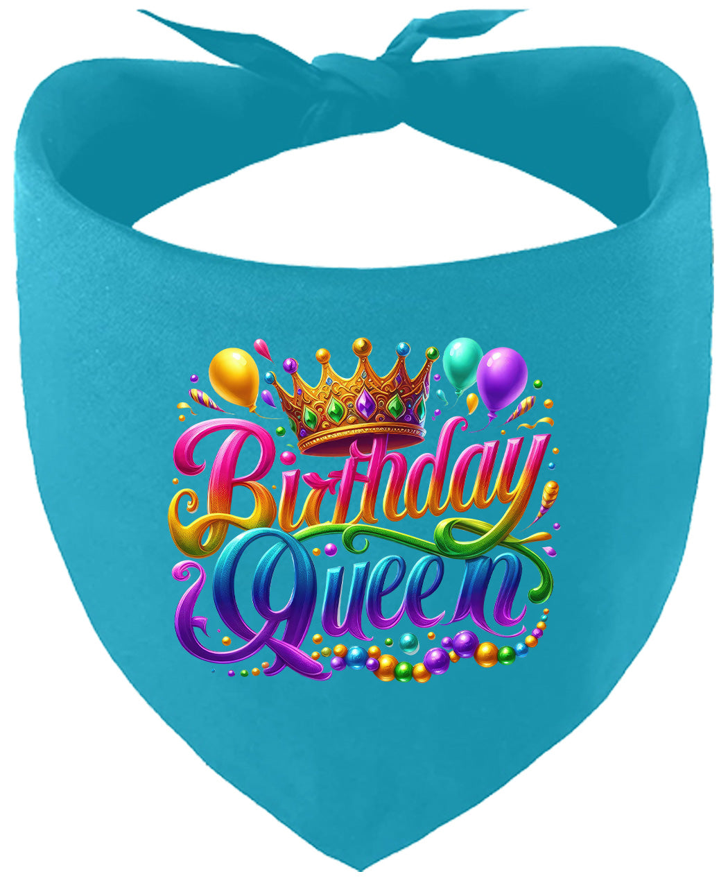 Gorgeous Birthday Queen Pet Bandana