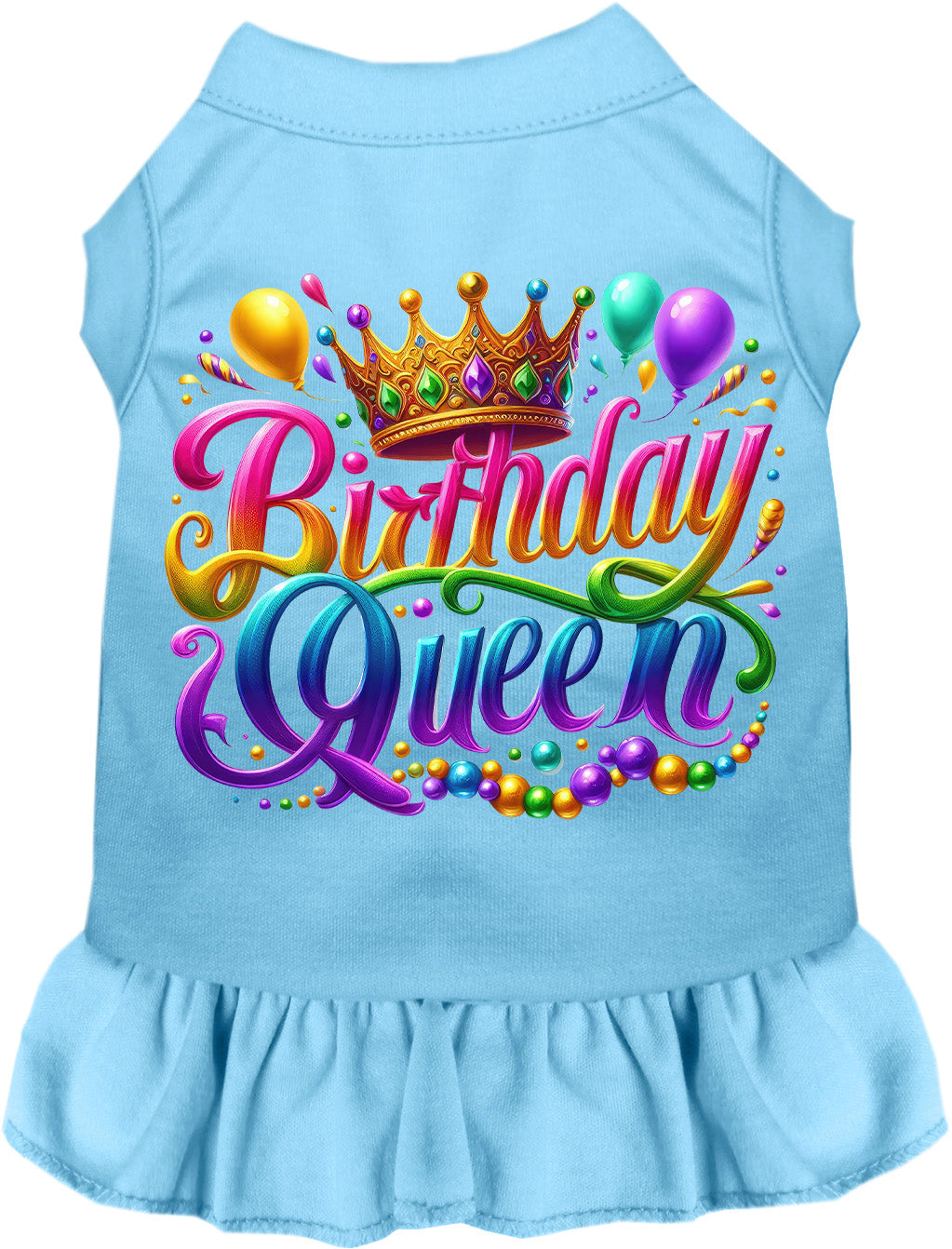 Gorgeous Birthday Queen Pet Dress