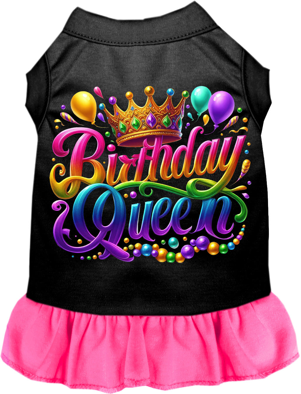 Gorgeous Birthday Queen Pet Dress