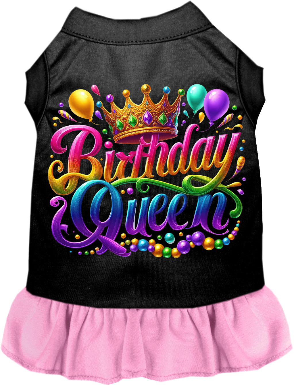 Gorgeous Birthday Queen Pet Dress