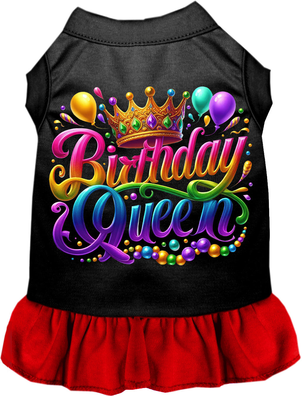 Gorgeous Birthday Queen Pet Dress
