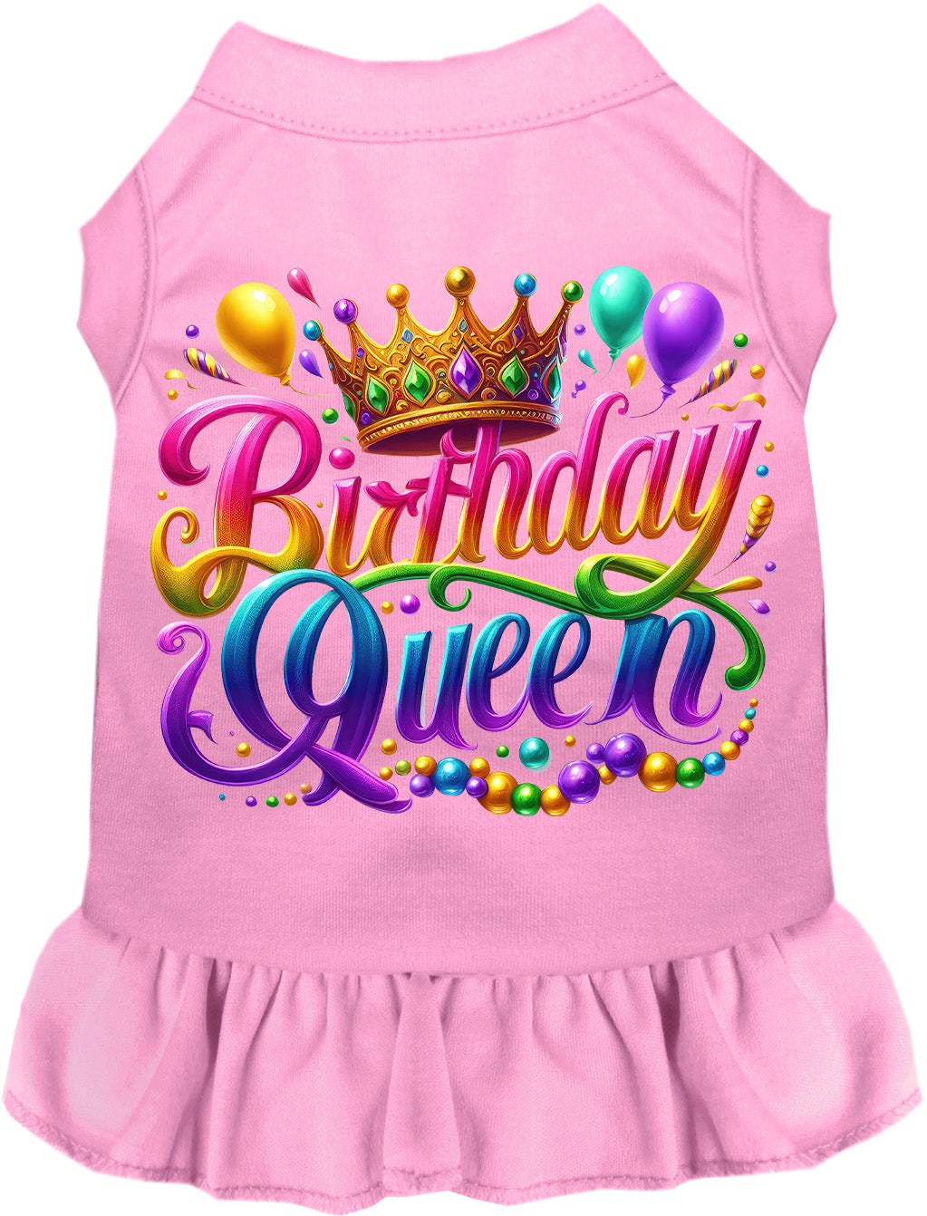 Gorgeous Birthday Queen Pet Dress