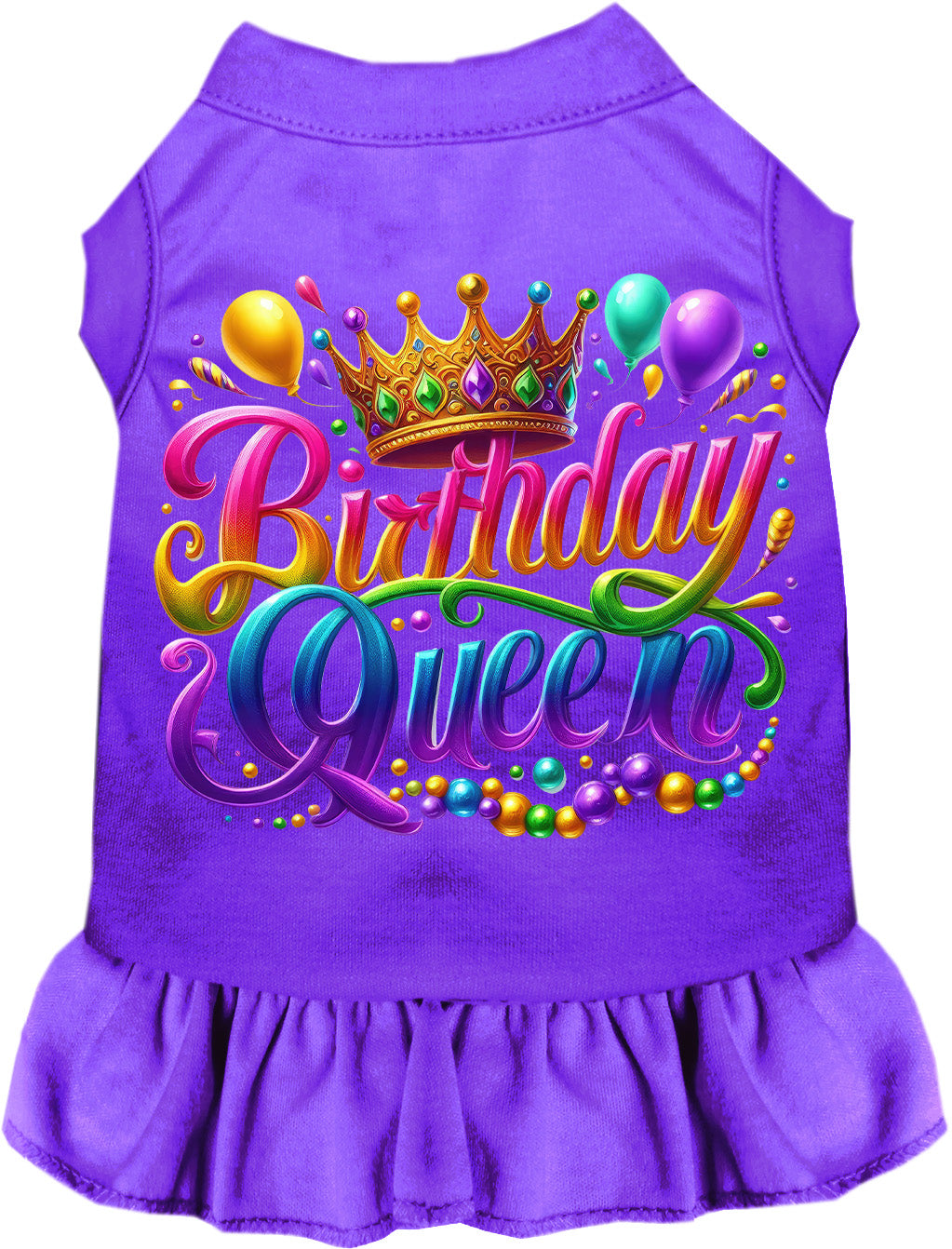 Gorgeous Birthday Queen Pet Dress