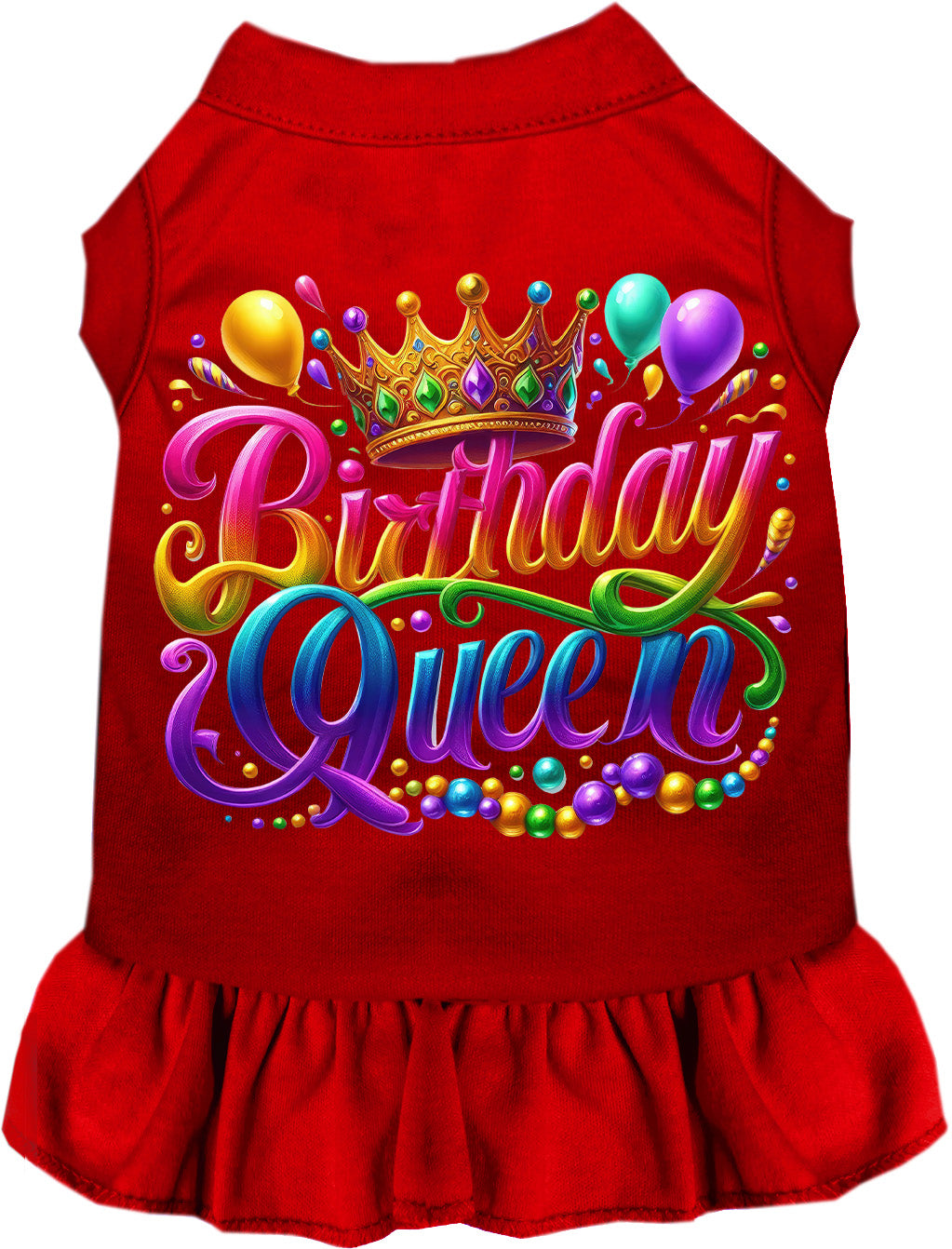 Gorgeous Birthday Queen Pet Dress