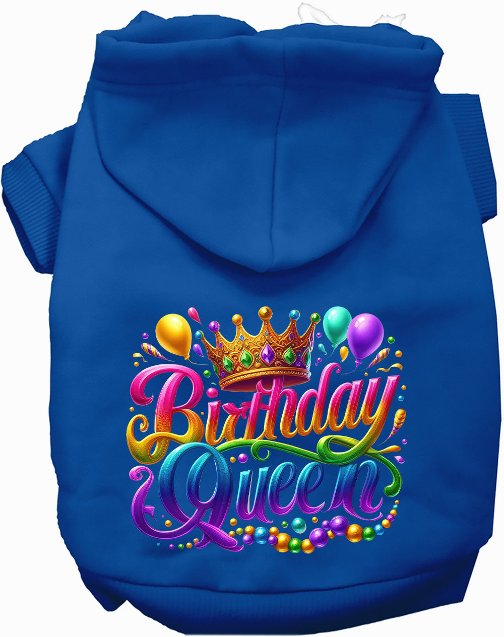 Gorgeous Birthday Queen Pet Hoodie