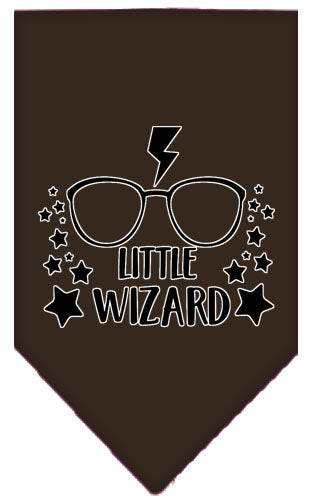 Pet and Dog Bandana Screen Printed, "Little Wizard"