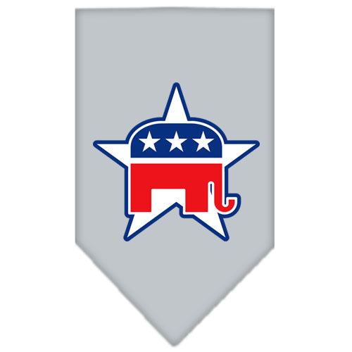 Dog Bandana Screen Printed,  "Republican"