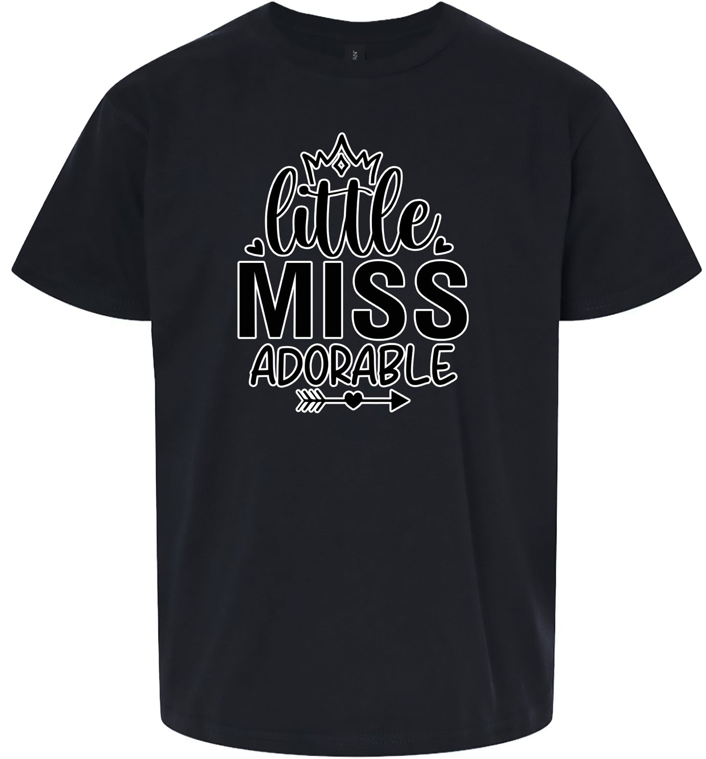 Little Miss Adorable Children's Gildan Soft Shirt