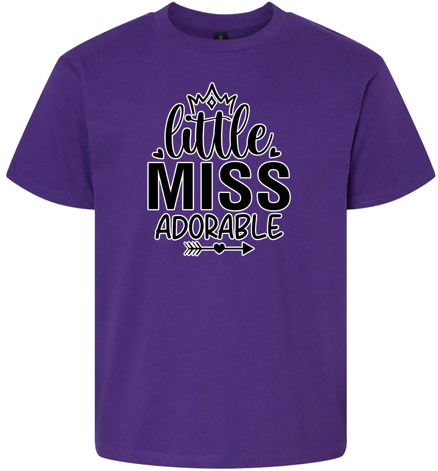 Little Miss Adorable Children's Gildan Soft Shirt