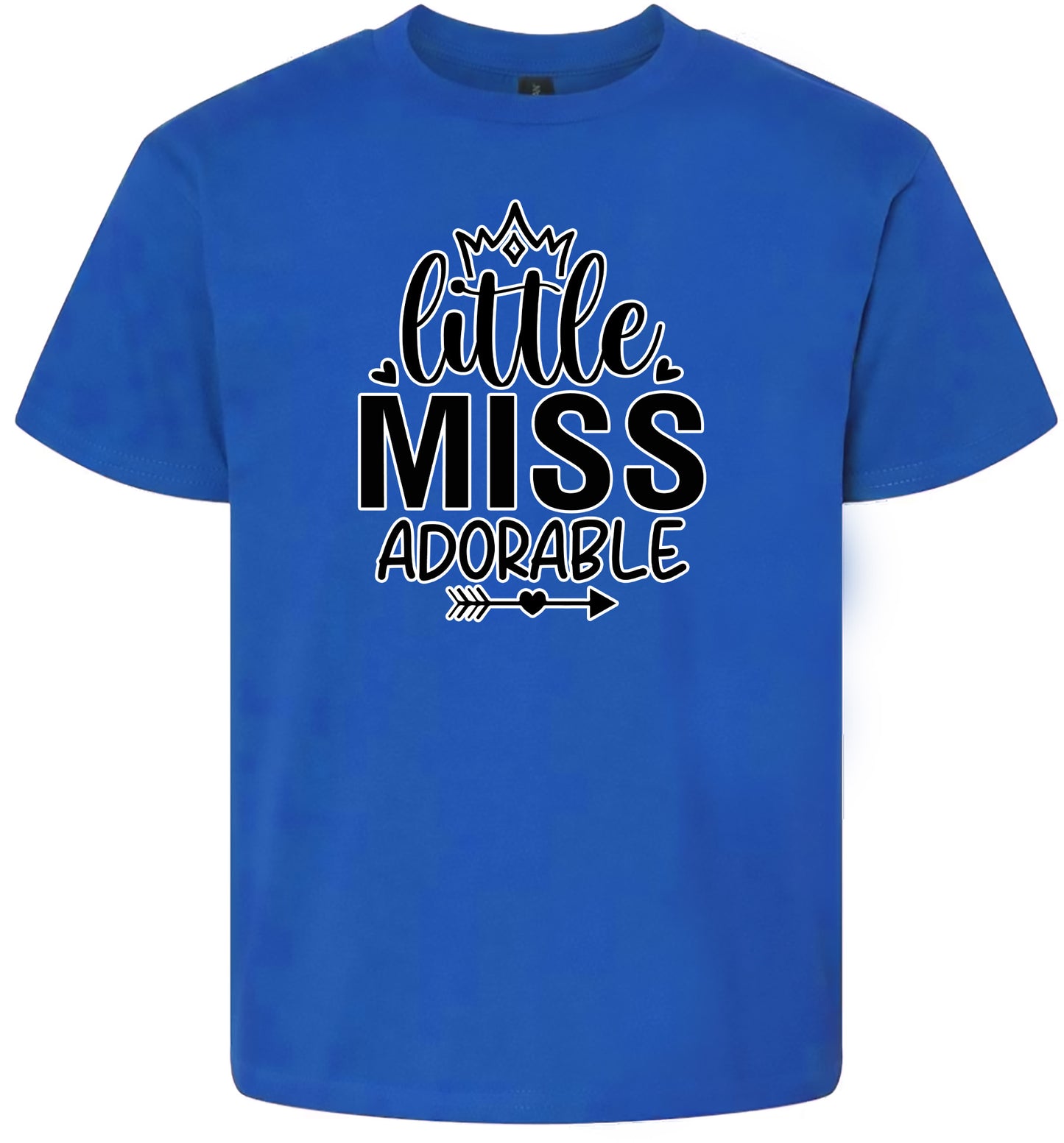 Little Miss Adorable Children's Gildan Soft Shirt