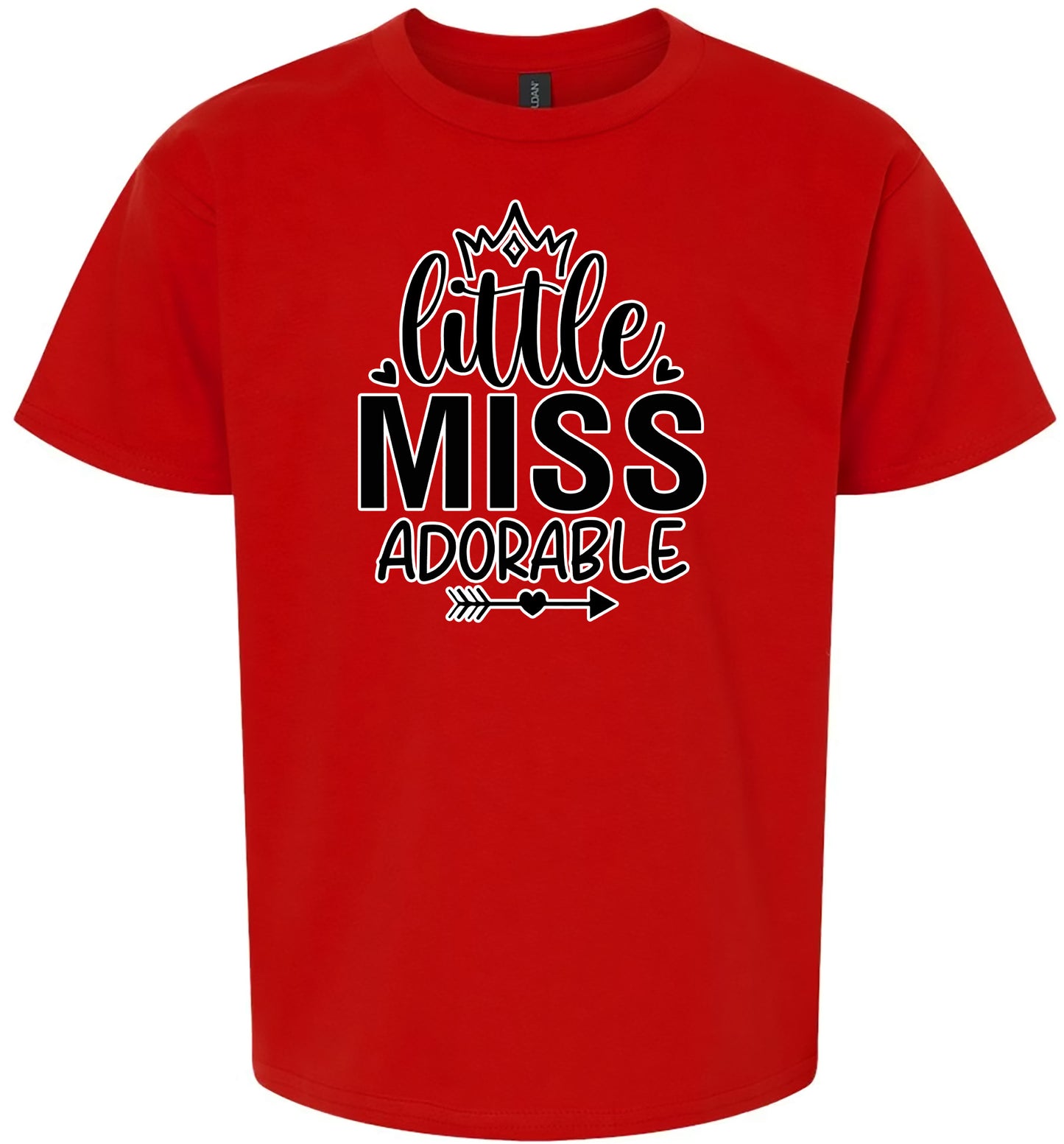 Little Miss Adorable Children's Gildan Soft Shirt