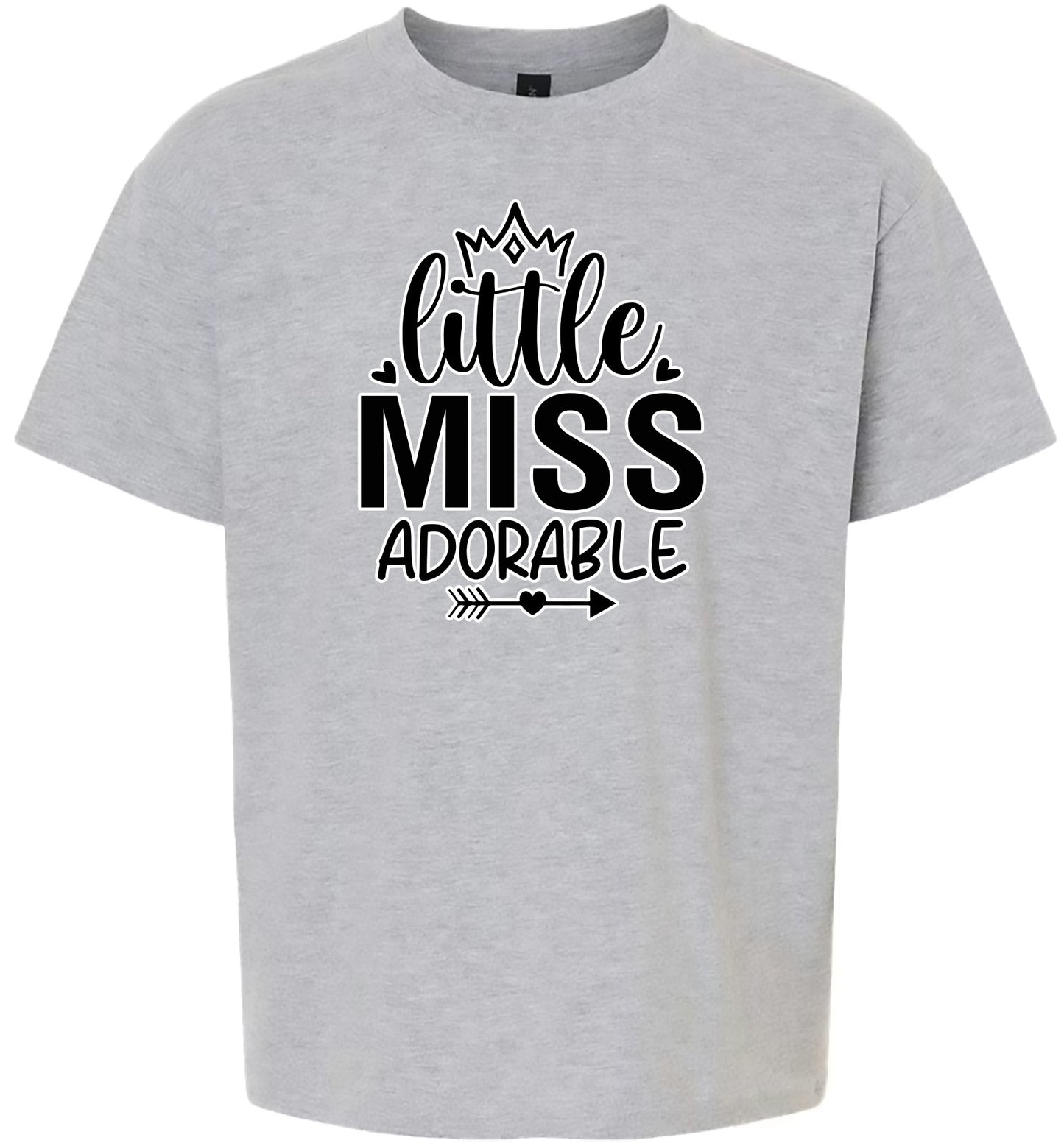 Little Miss Adorable Children's Gildan Soft Shirt