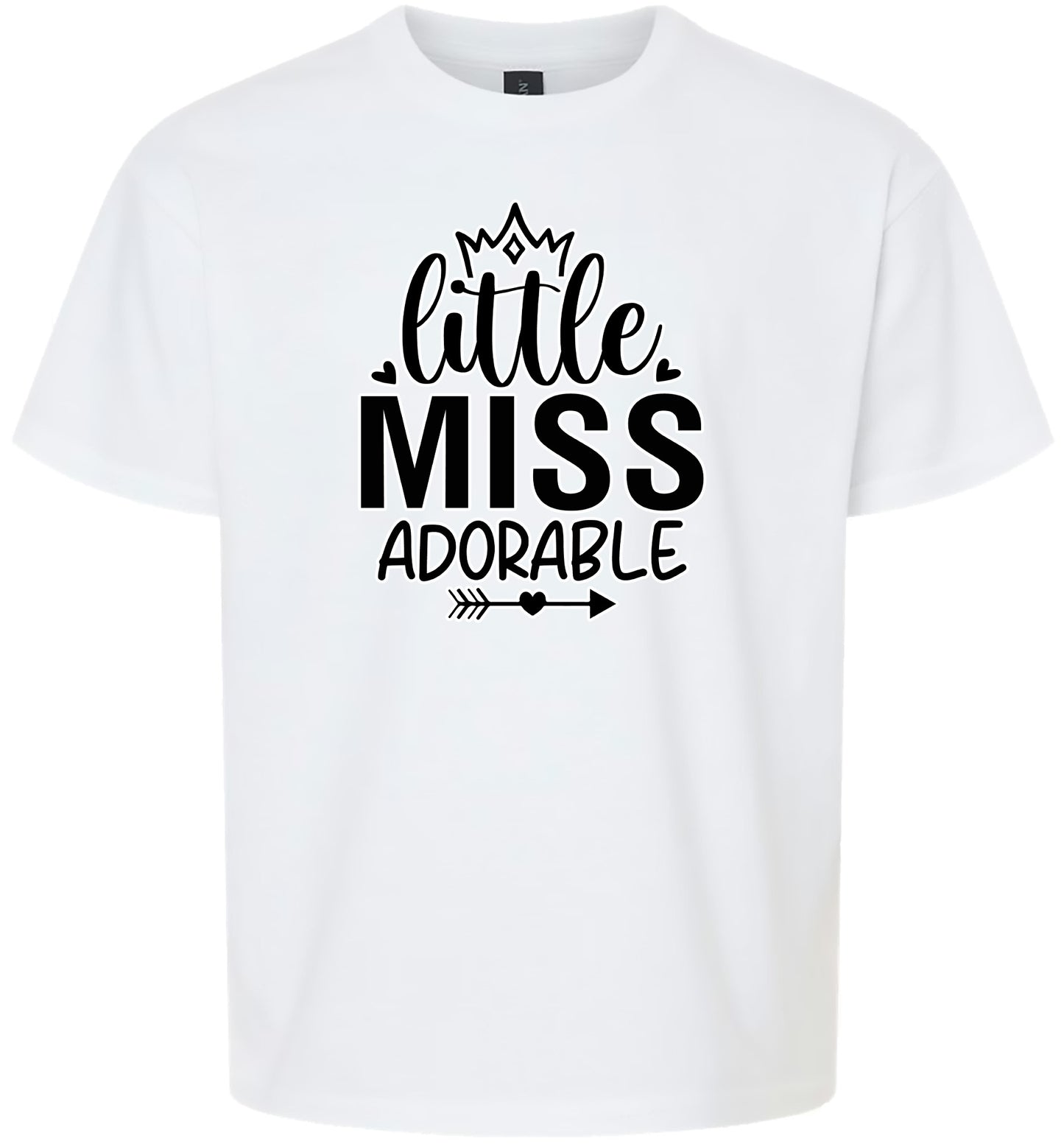 Little Miss Adorable Children's Gildan Soft Shirt