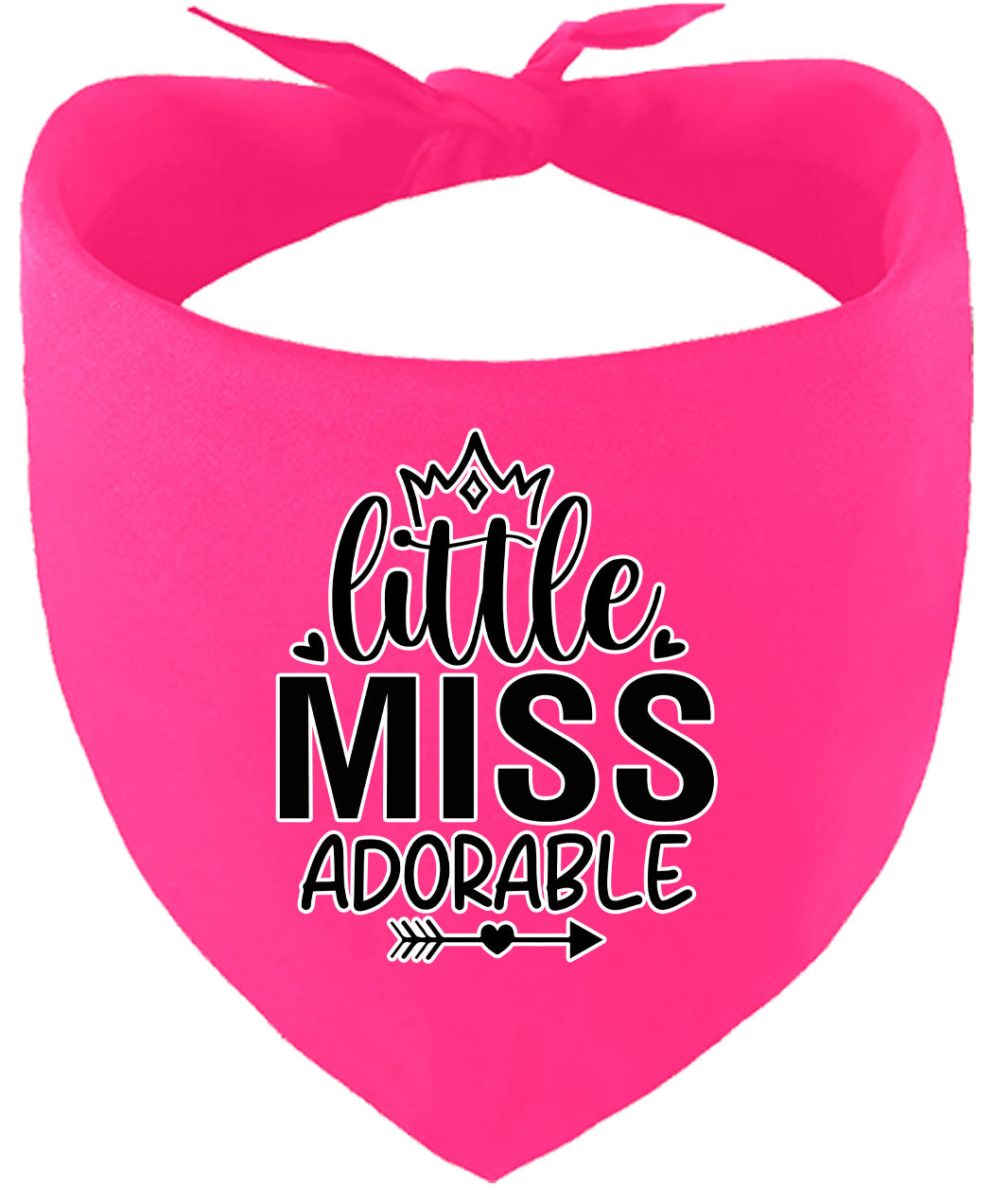 Little Miss Adorable Pet Bandana