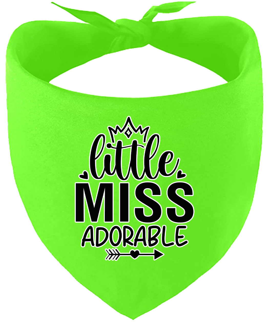 Little Miss Adorable Pet Bandana