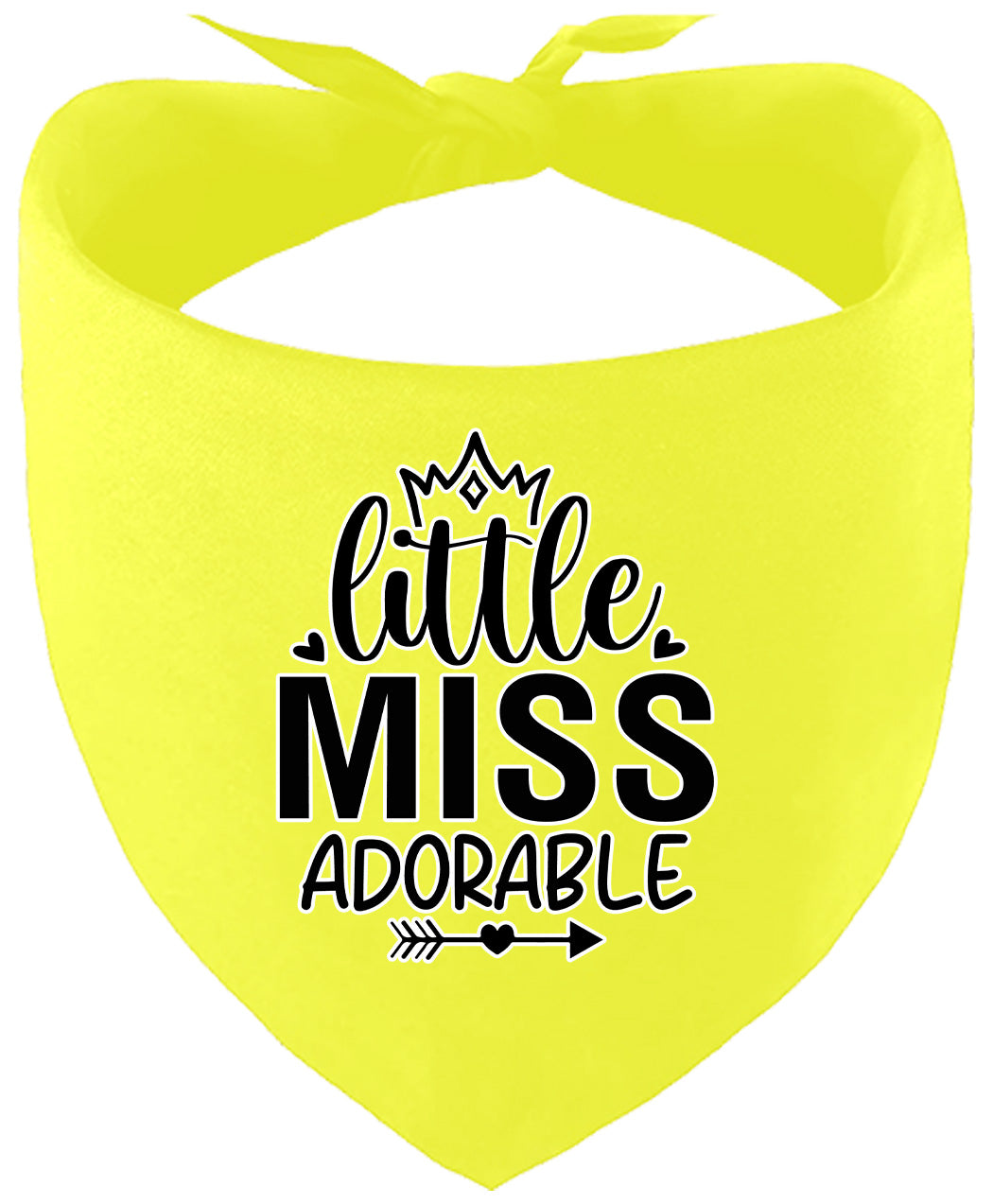Little Miss Adorable Pet Bandana