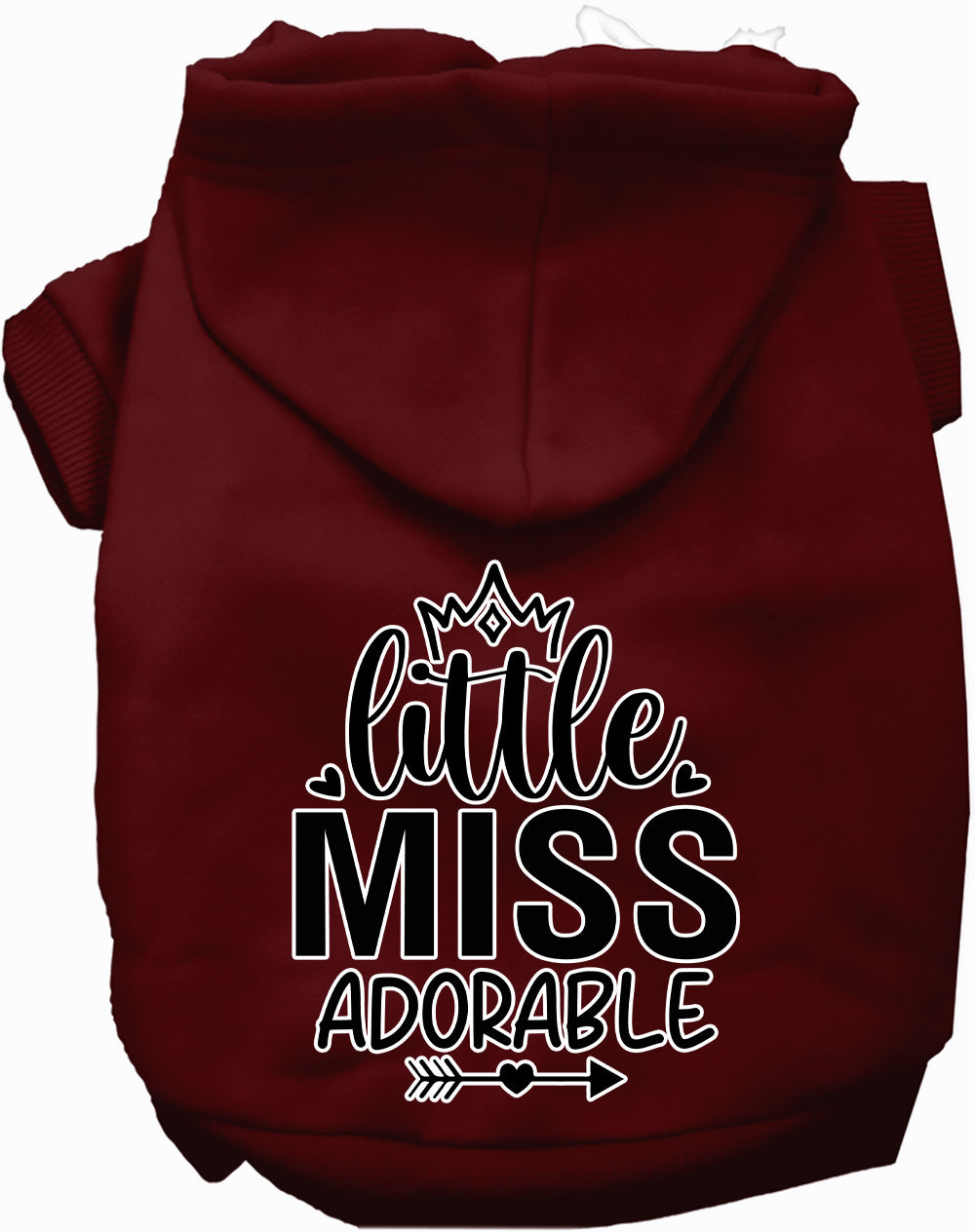 Little Miss Adorable Pet Hoodie
