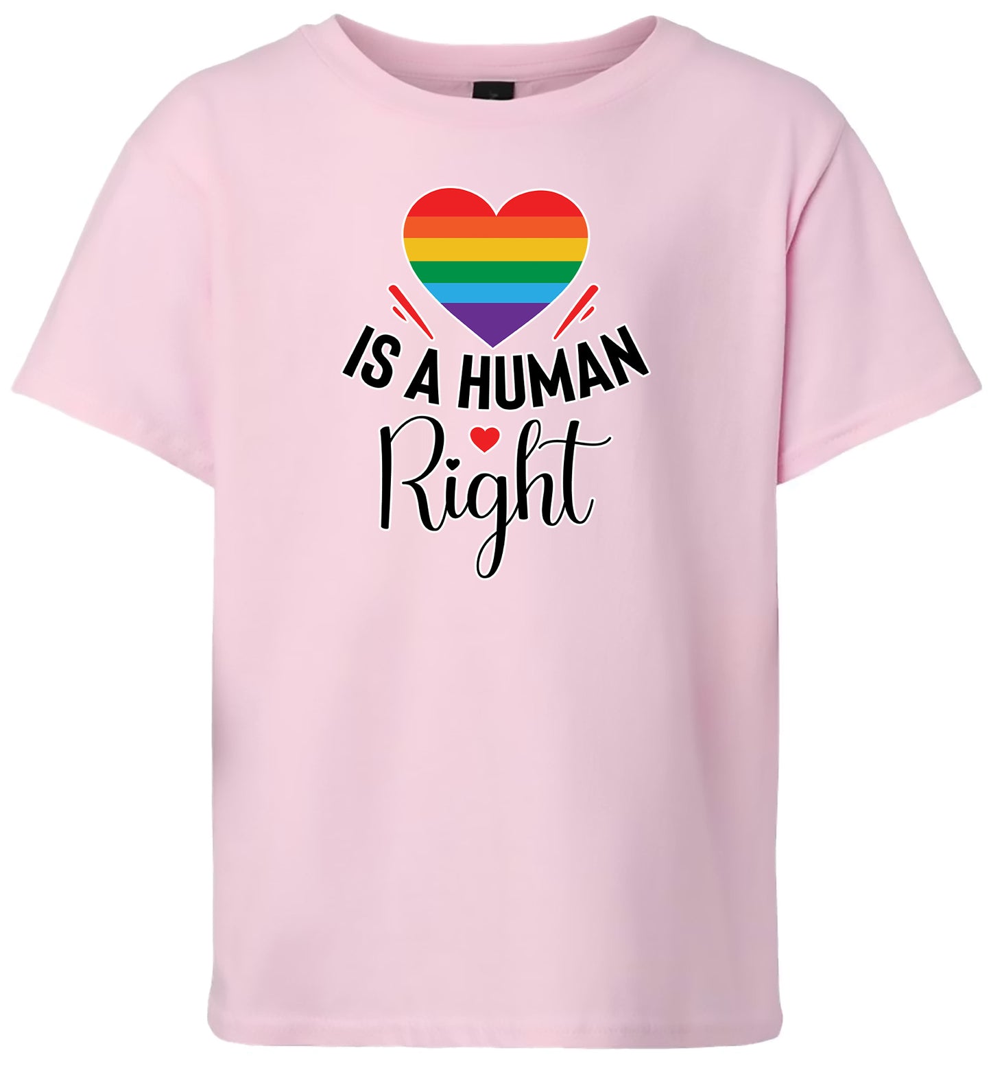 Love is a Human Right Children's Gildan Soft Shirt
