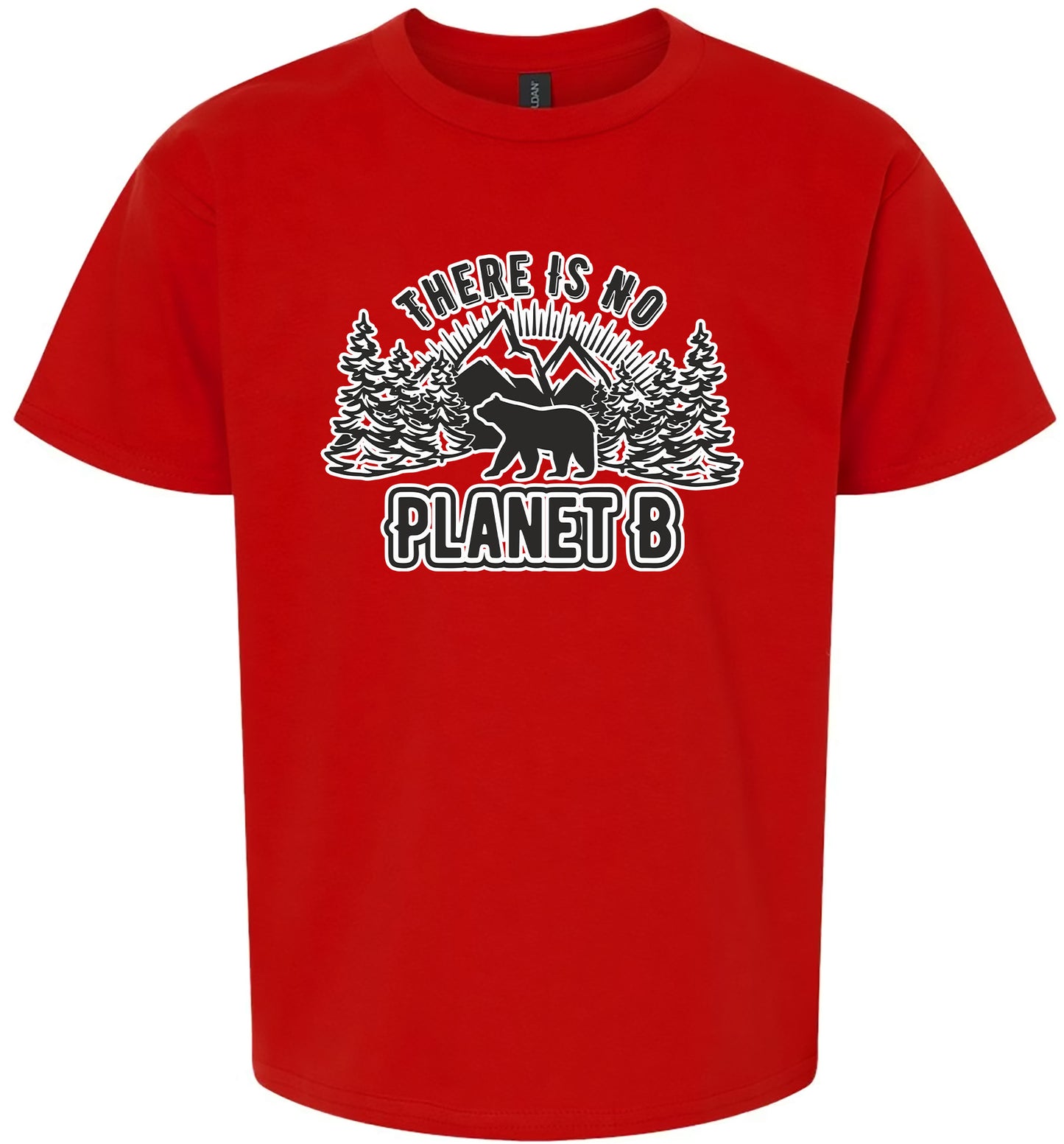 No Planet B Children's Gildan Soft Shirt