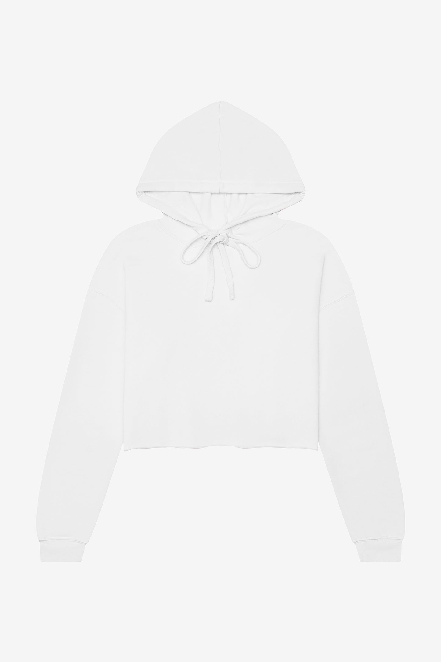 Custom Women's Cropped Fleece Hoodie