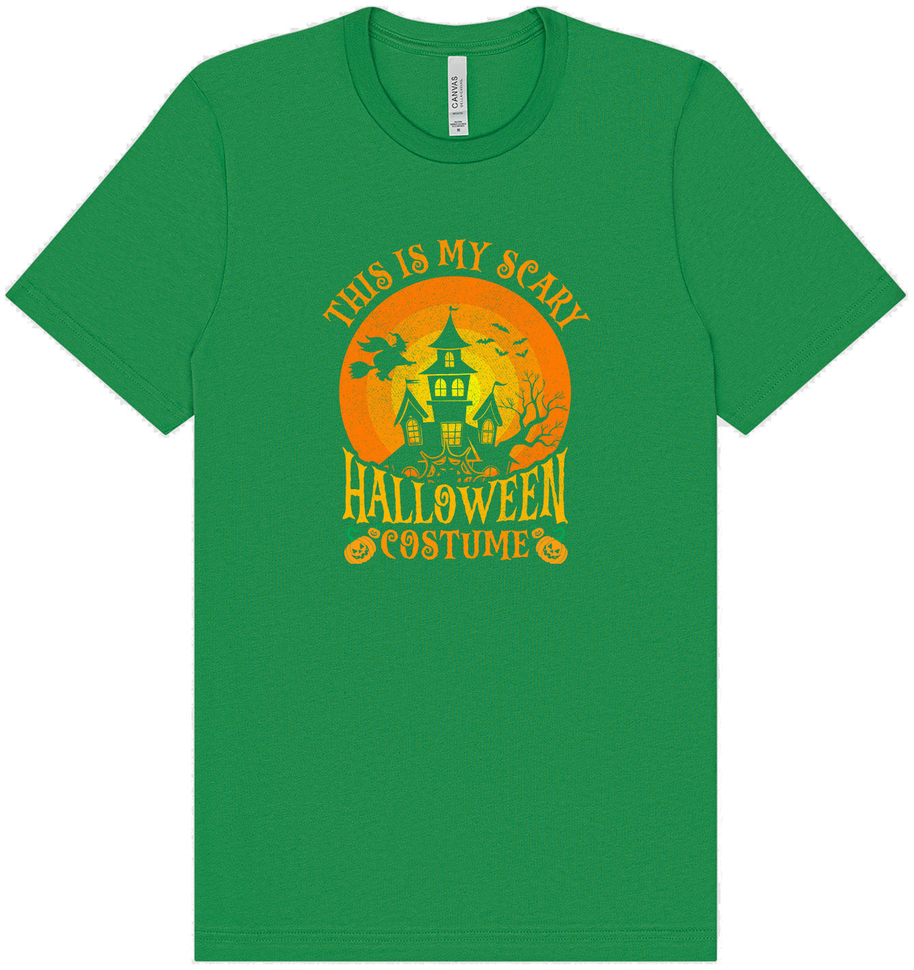 Scary Halloween Costume Adult Bella Canvas Shirt