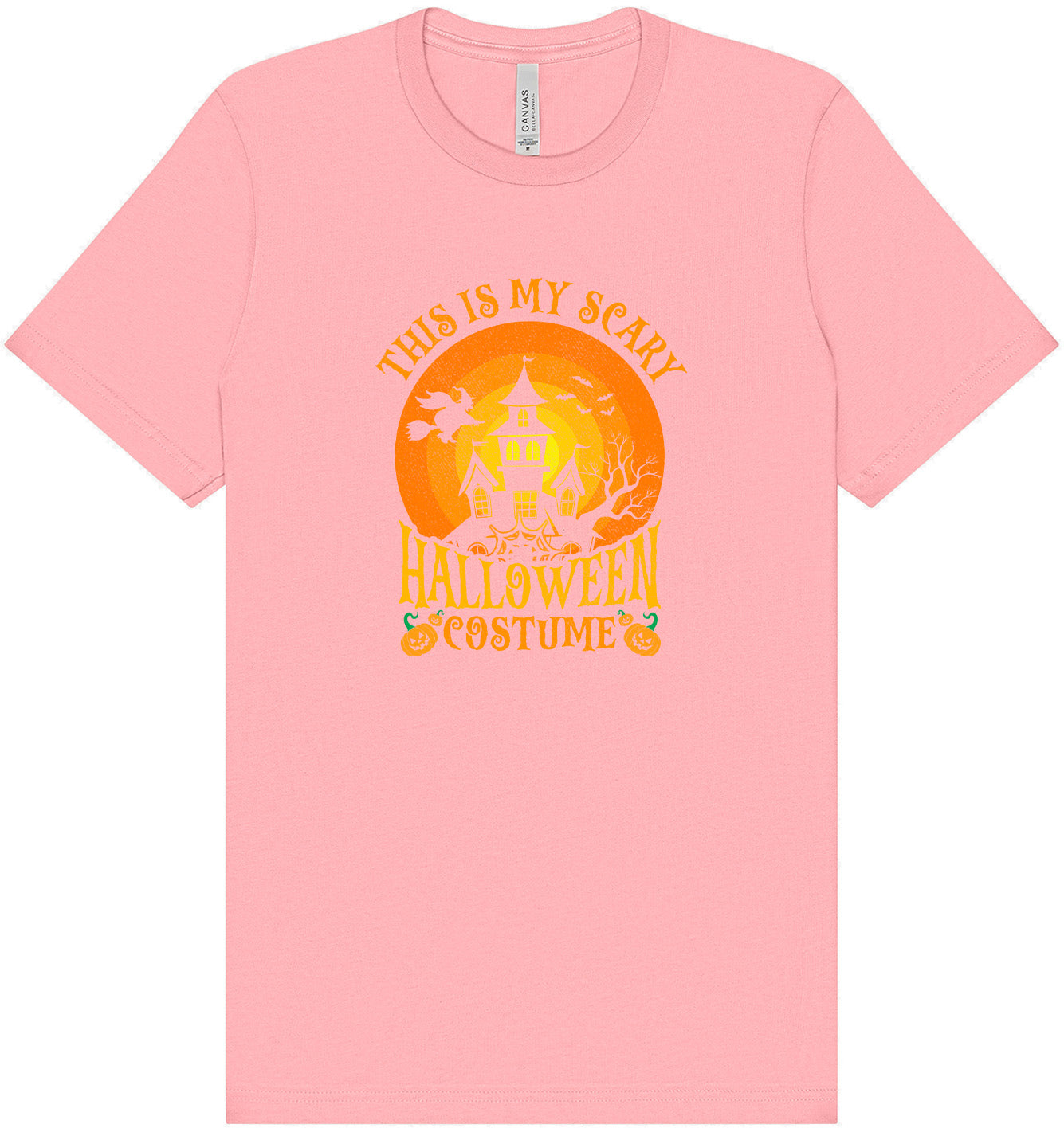 Scary Halloween Costume Adult Bella Canvas Shirt