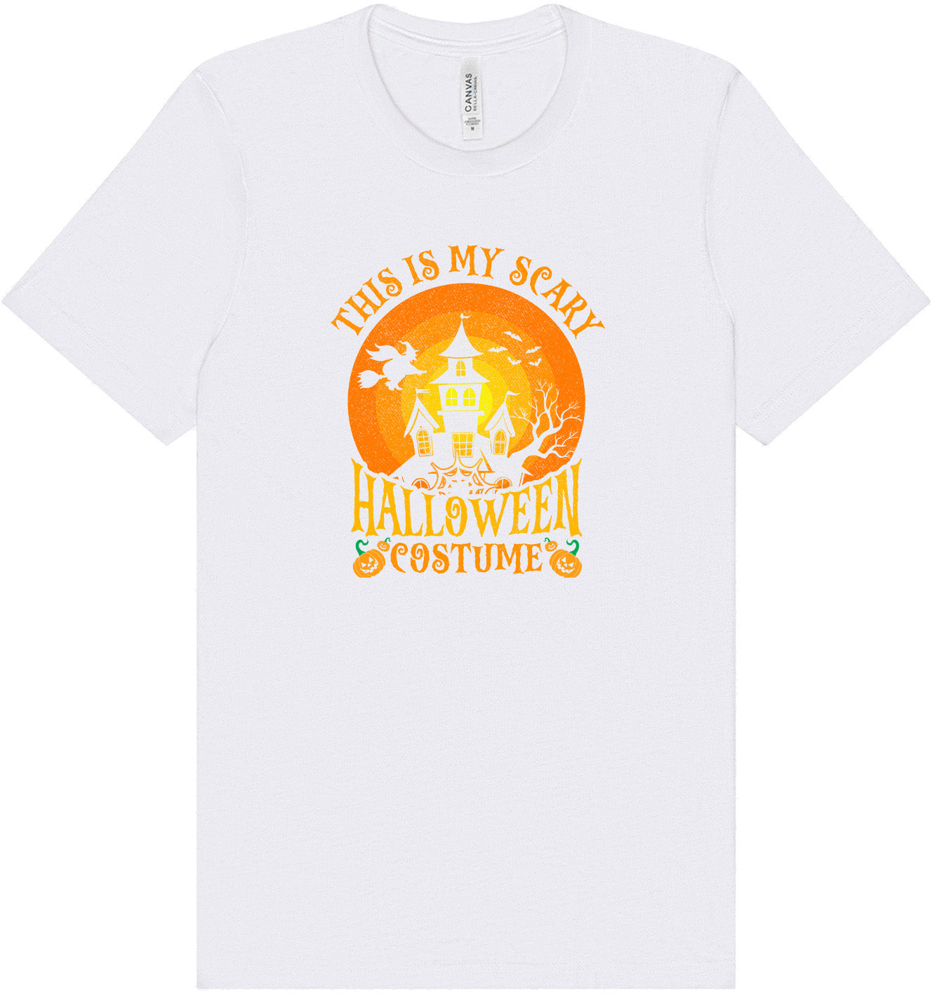 Scary Halloween Costume Adult Bella Canvas Shirt