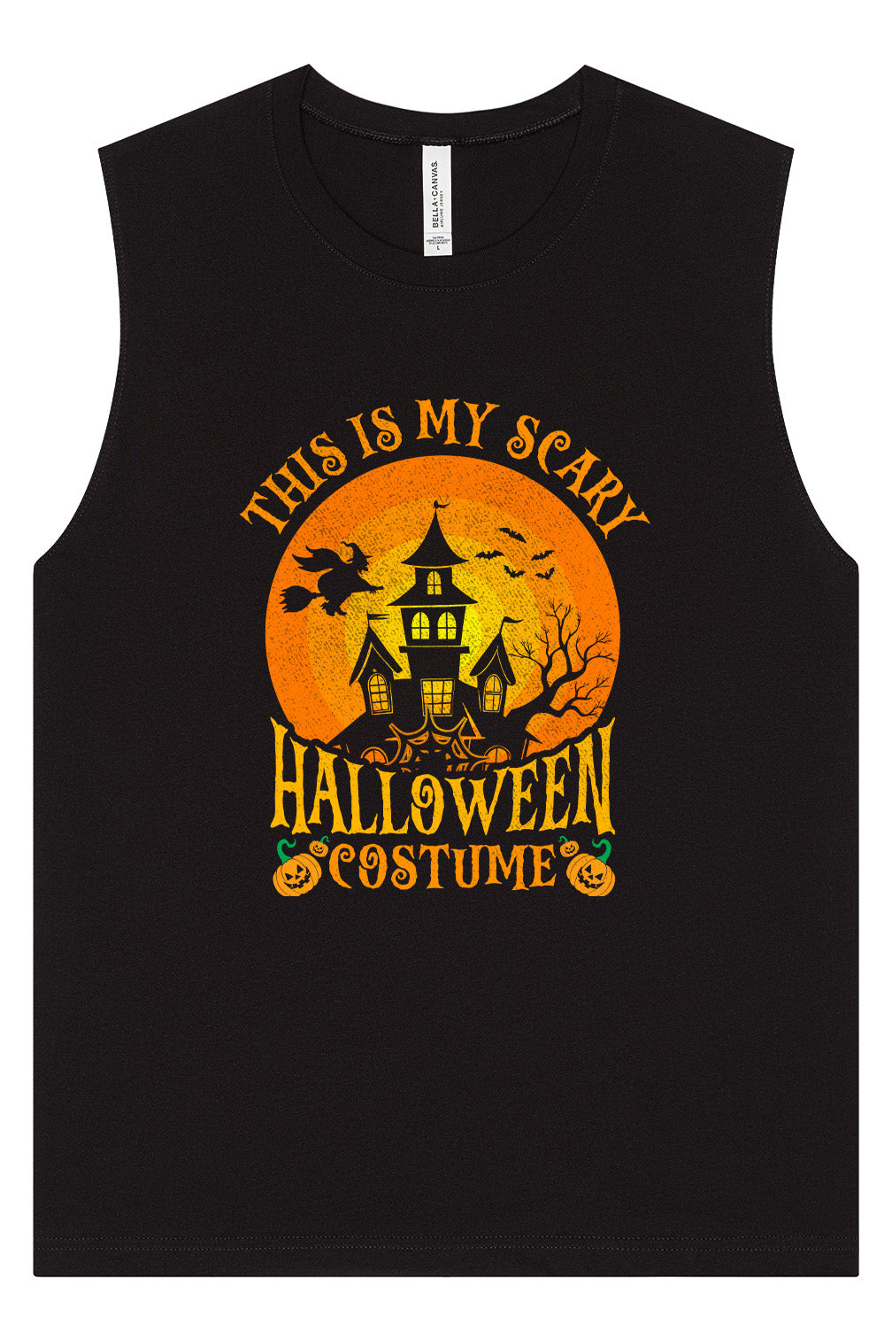Scary Halloween Costume Muscle Tank