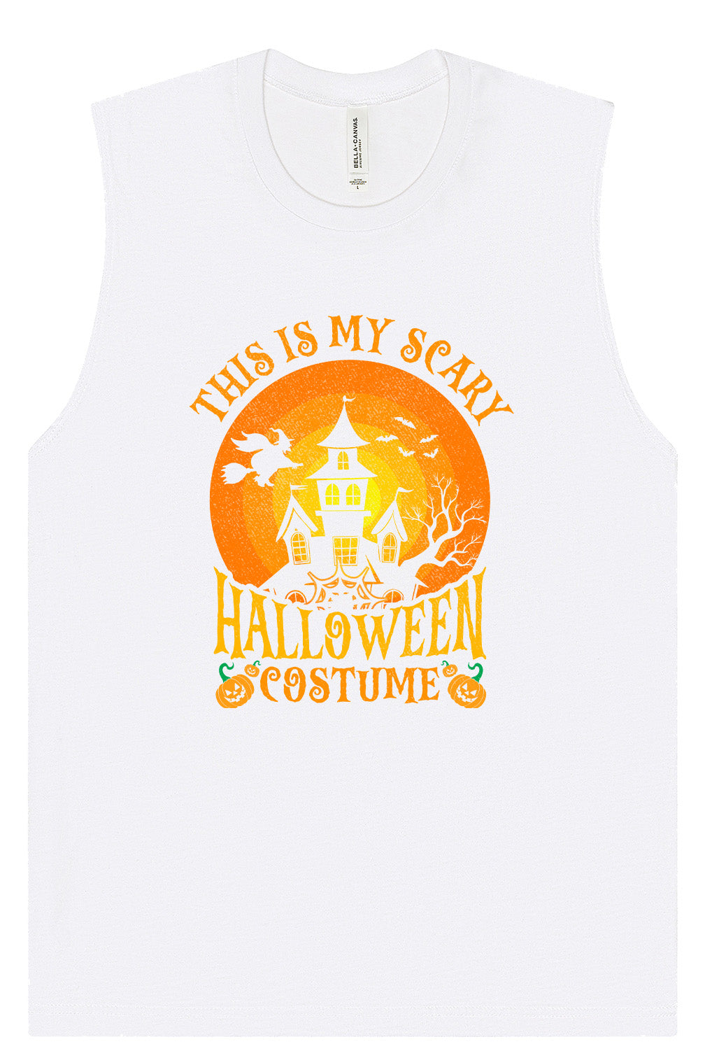 Scary Halloween Costume Muscle Tank
