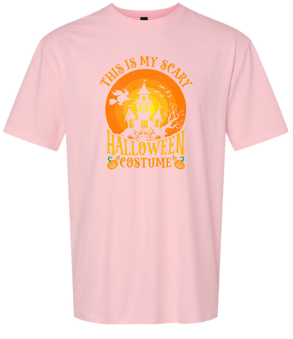 Scary Halloween Costume Adult Gildan Soft Shirt