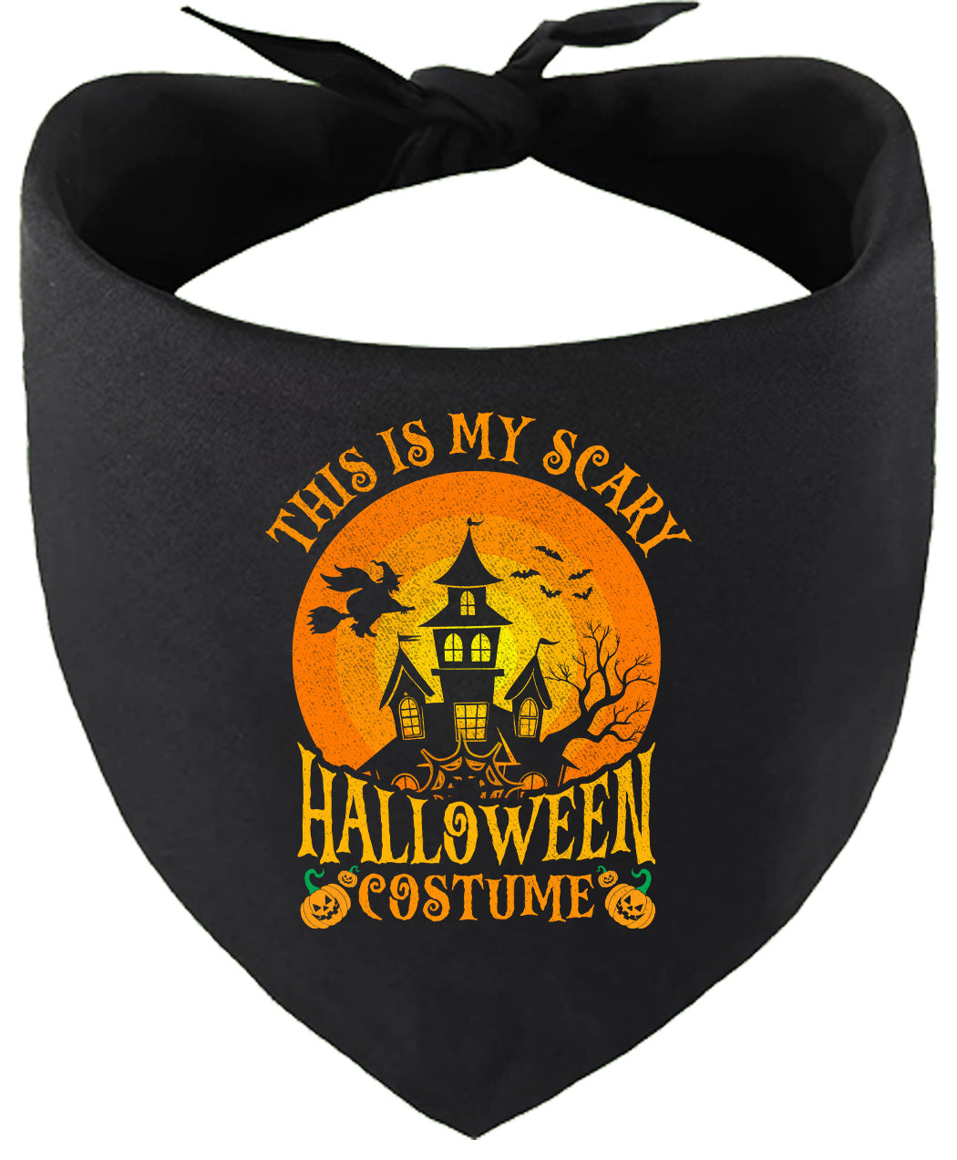 Scary Halloween Costume Pet Bandana