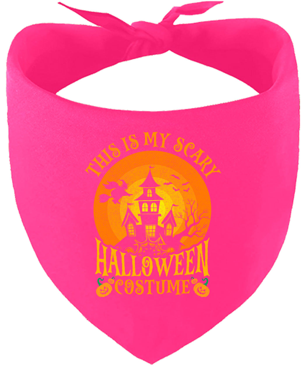 Scary Halloween Costume Pet Bandana