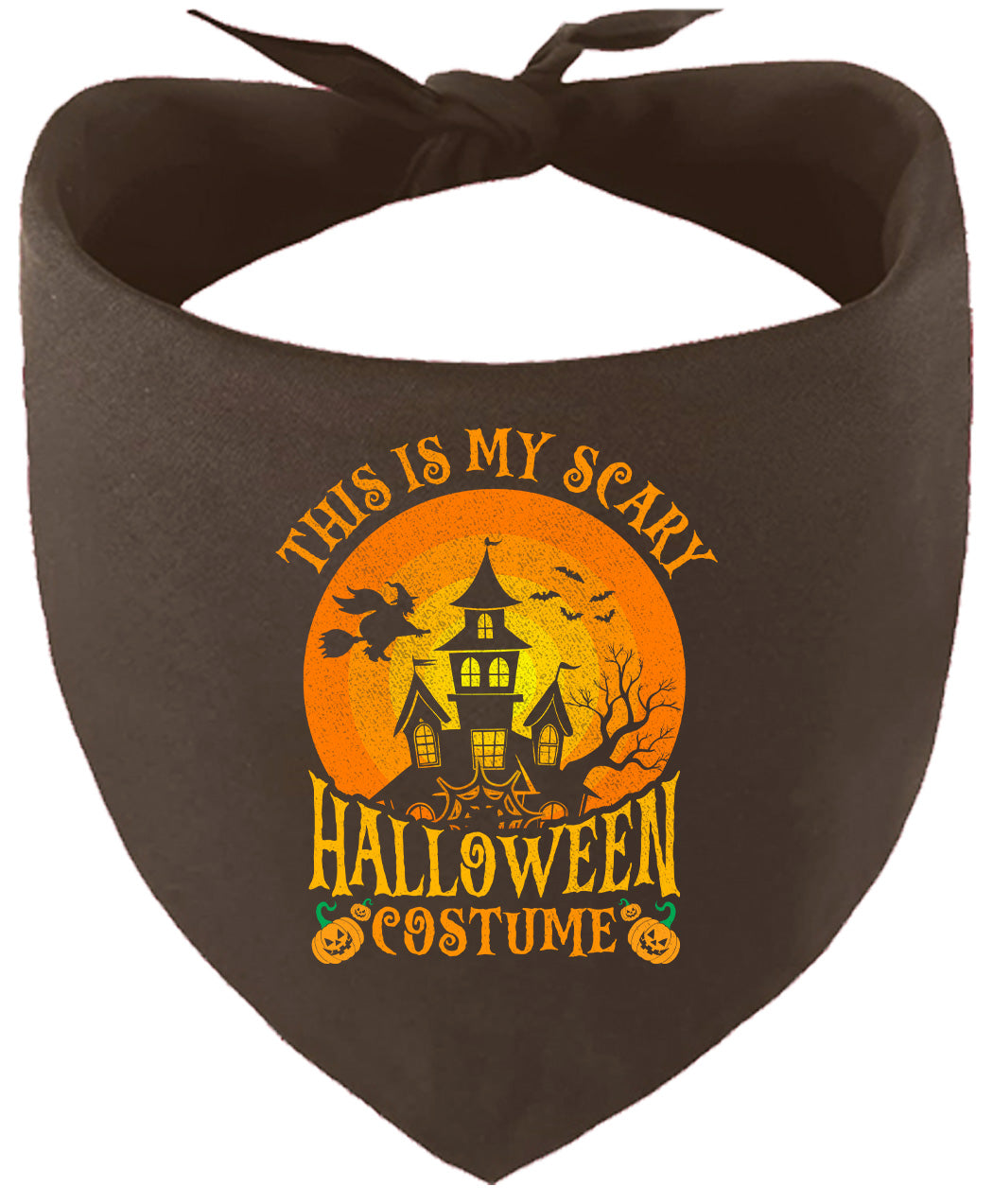 Scary Halloween Costume Pet Bandana