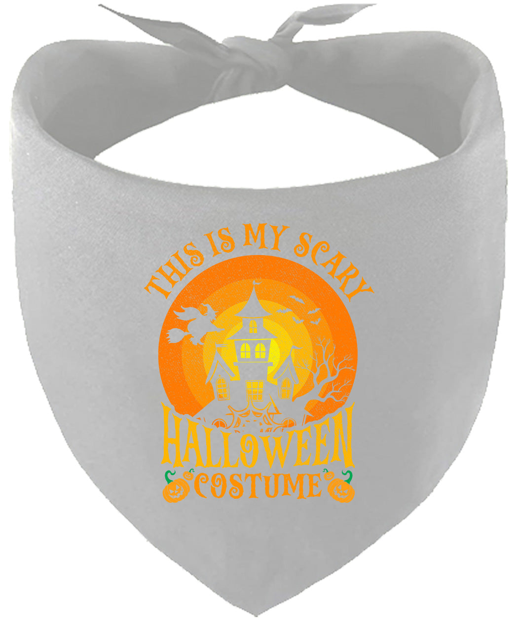 Scary Halloween Costume Pet Bandana