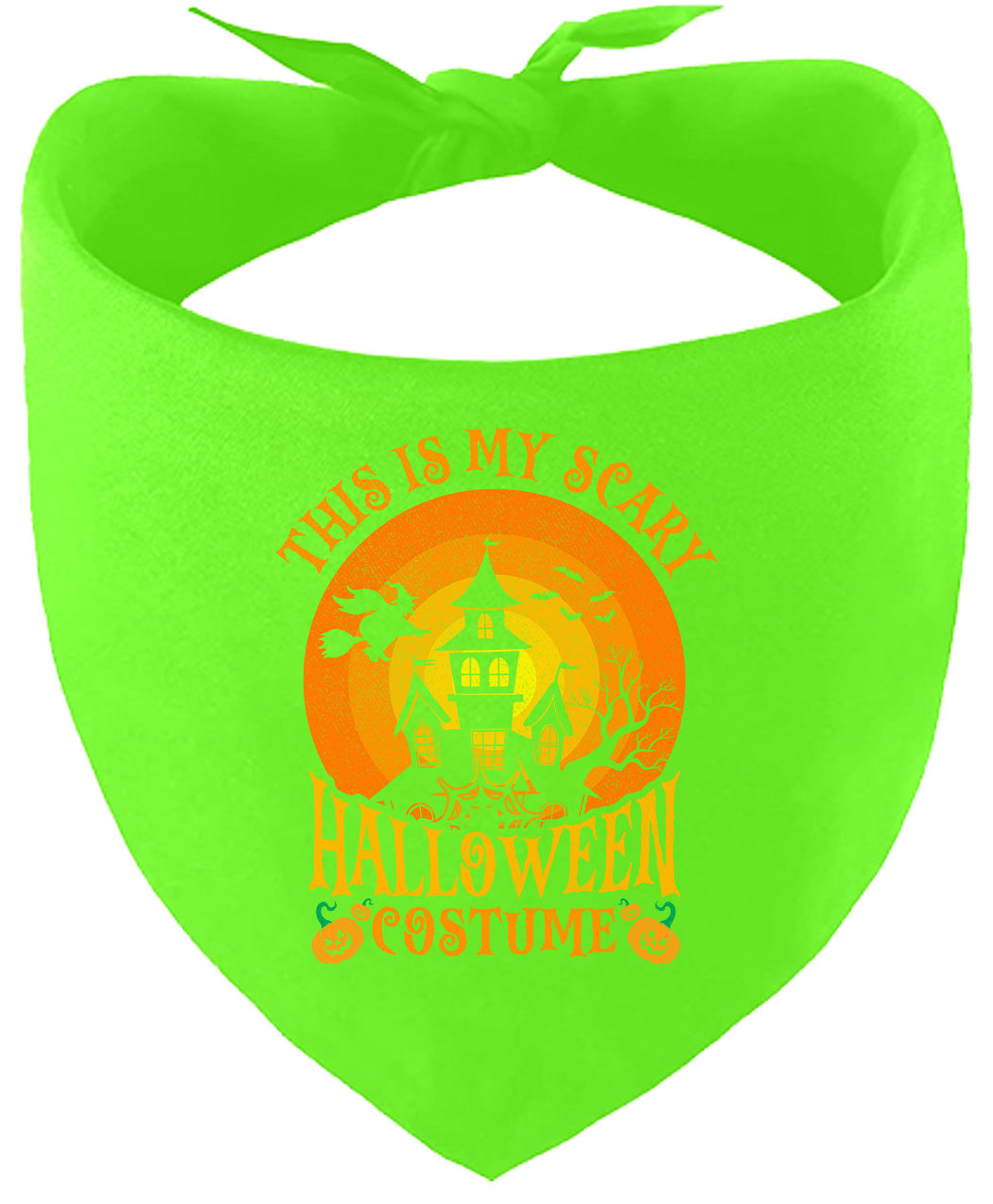Scary Halloween Costume Pet Bandana