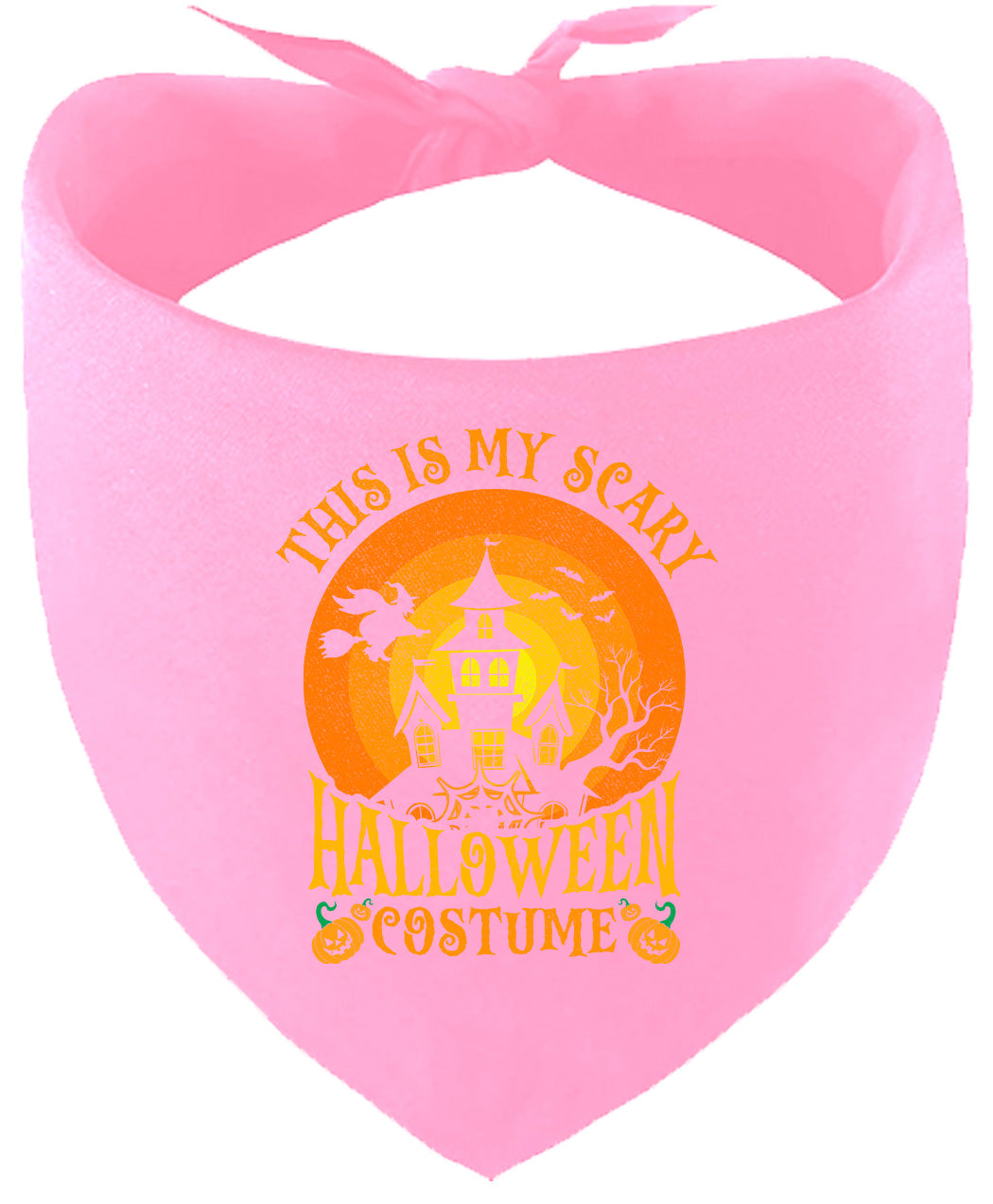 Scary Halloween Costume Pet Bandana