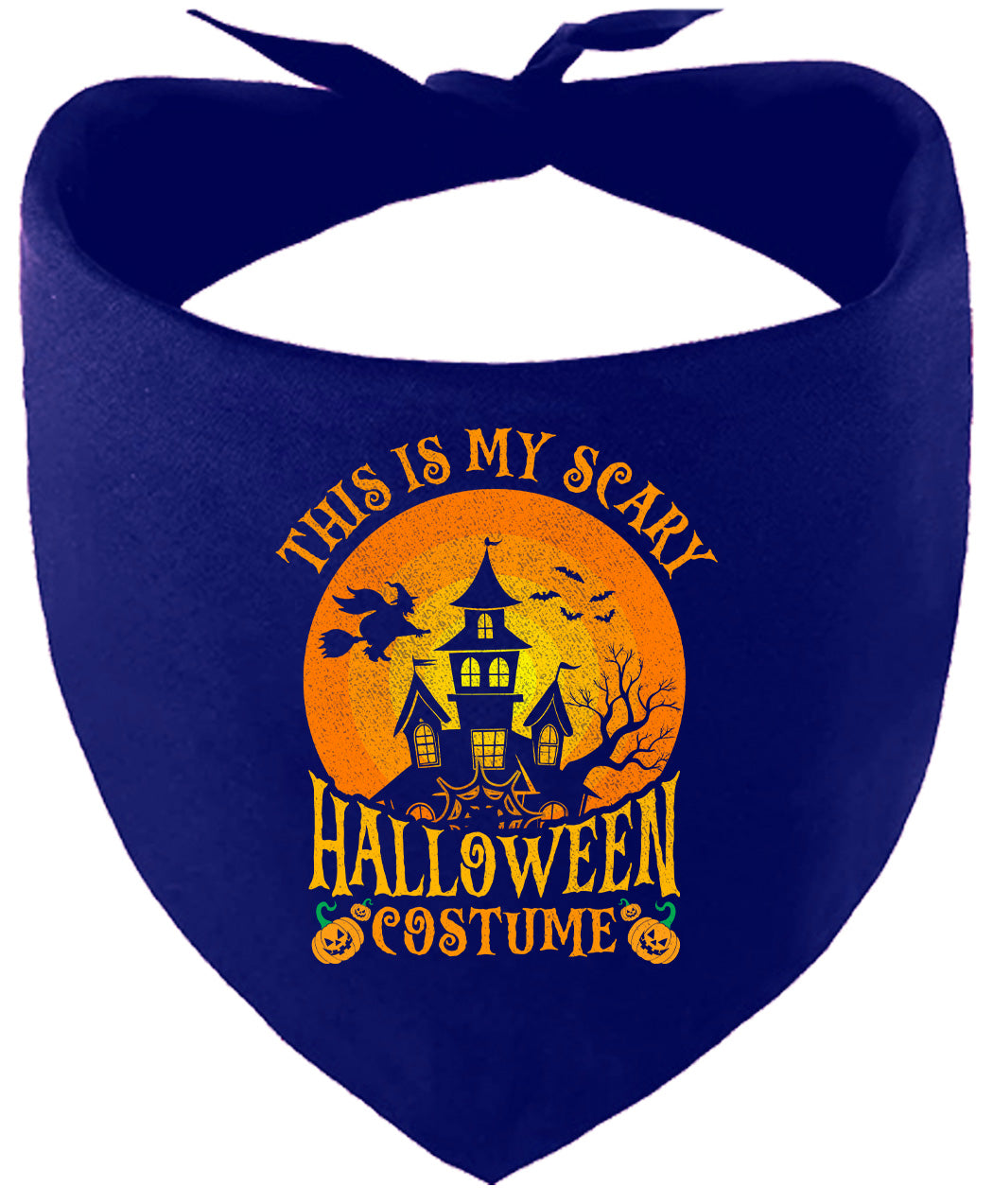 Scary Halloween Costume Pet Bandana